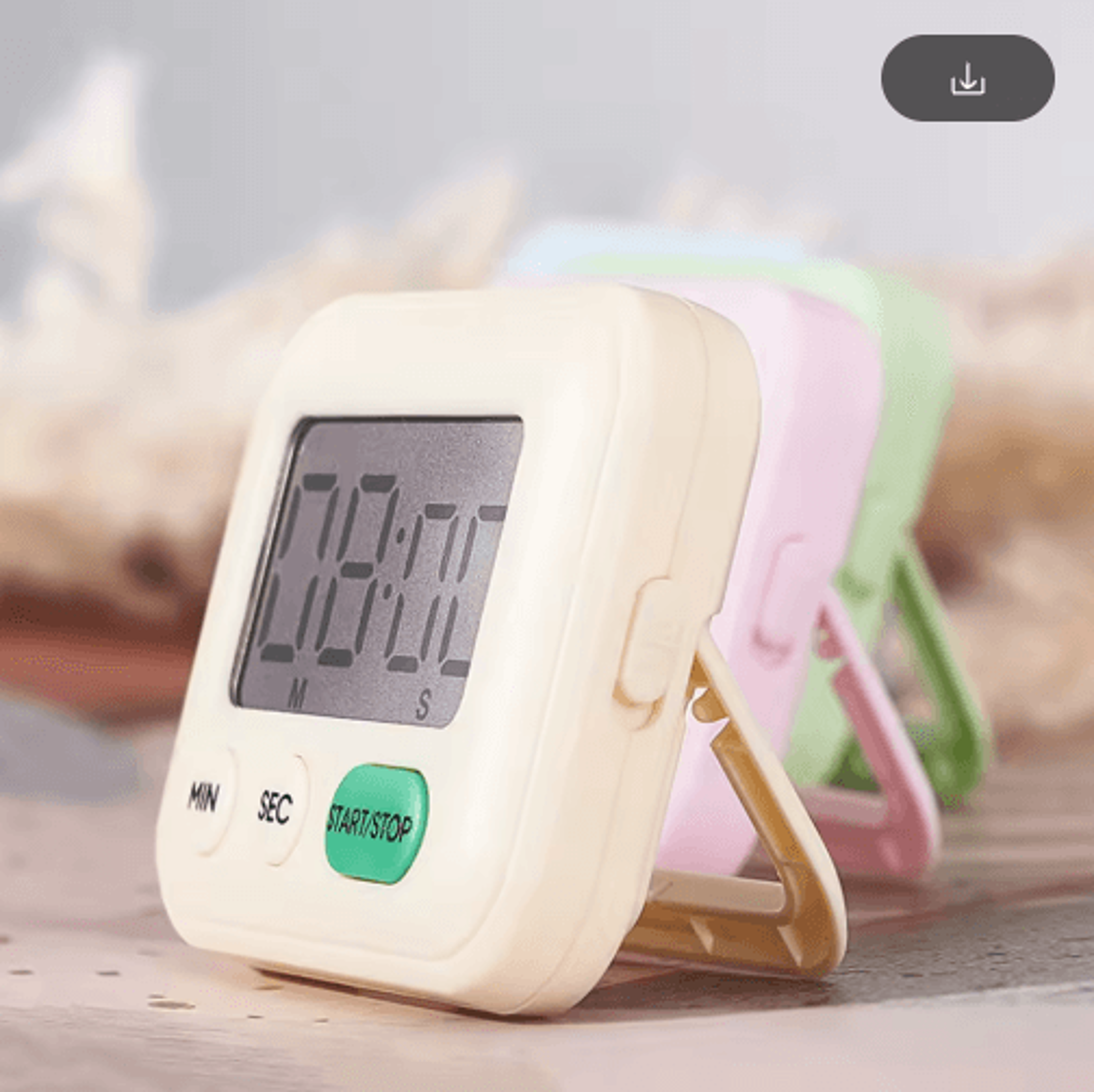 99Minute Silent Digital Timer  Magnetic Countdown Timer For Study  Kitchen 9