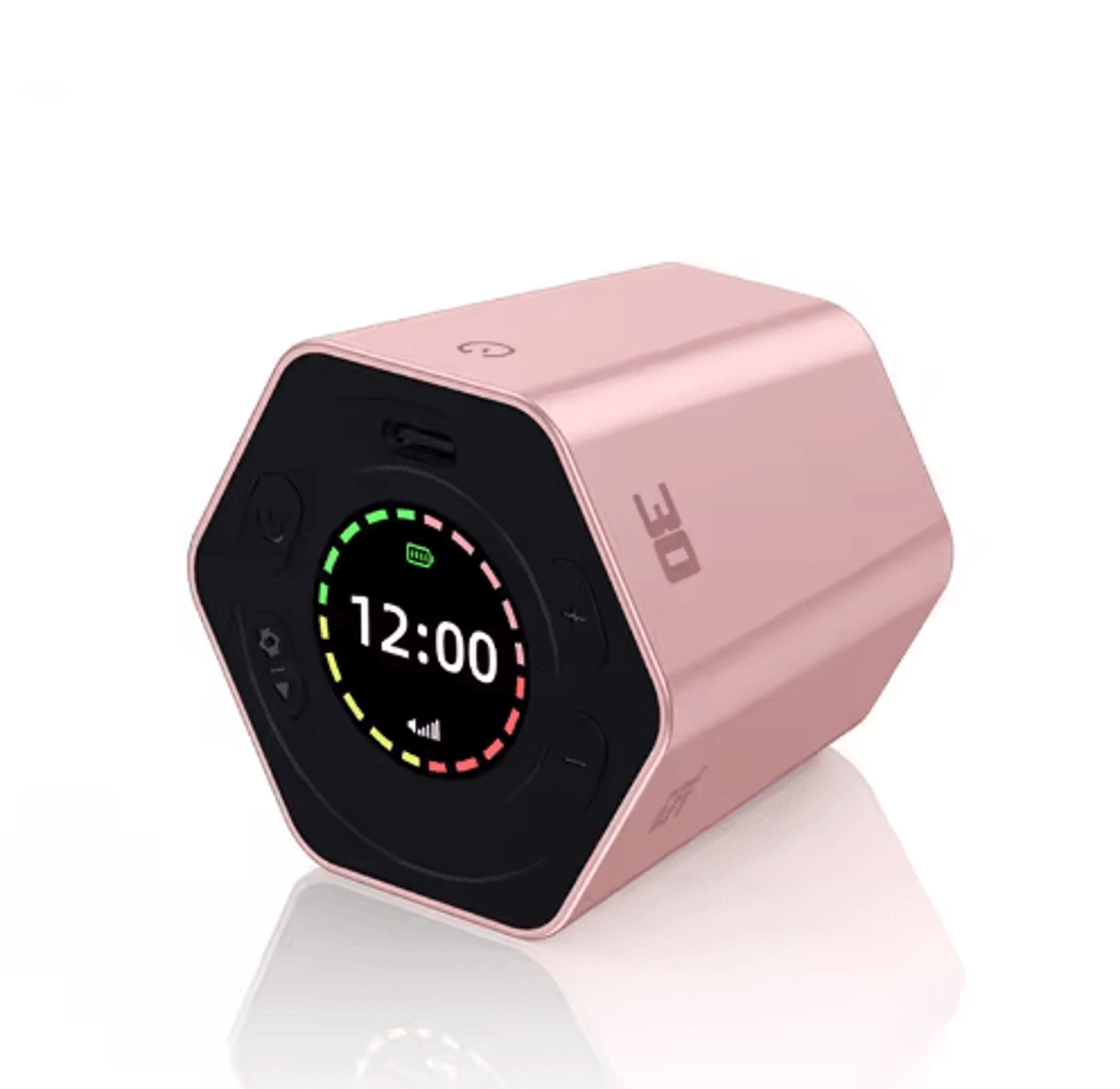 Hexagon Flip LED Timer  Mute Countdown  Long Reminder 1