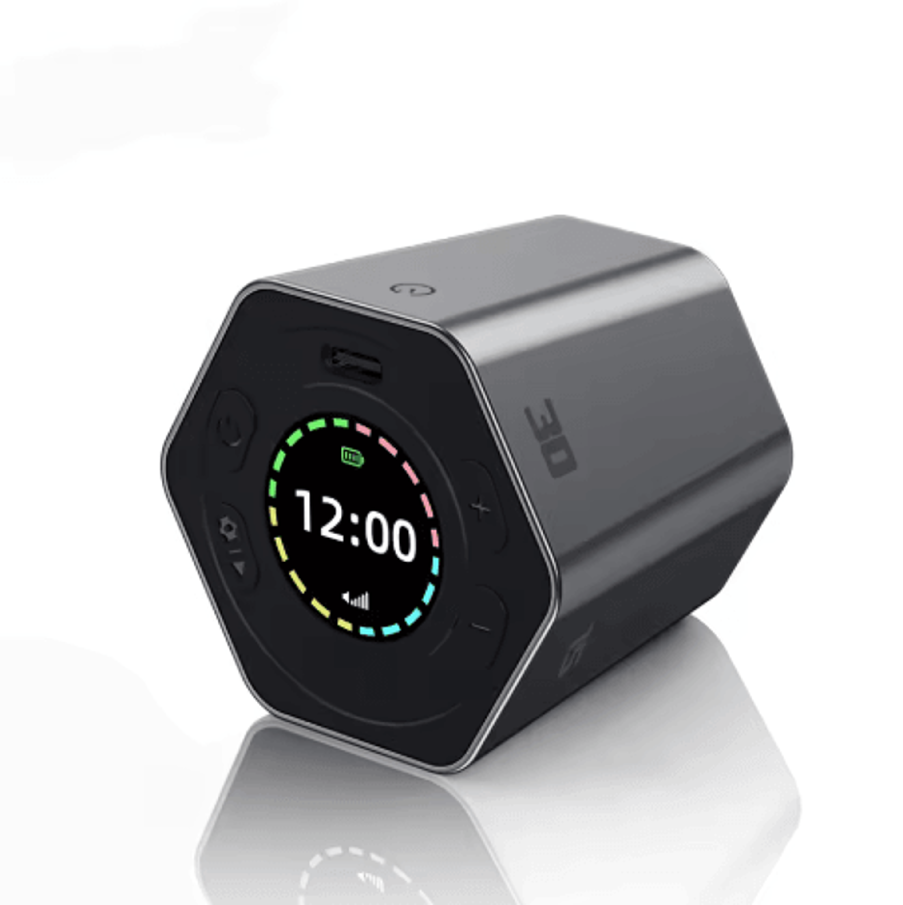 Hexagon Flip LED Timer  Mute Countdown  Long Reminder 2