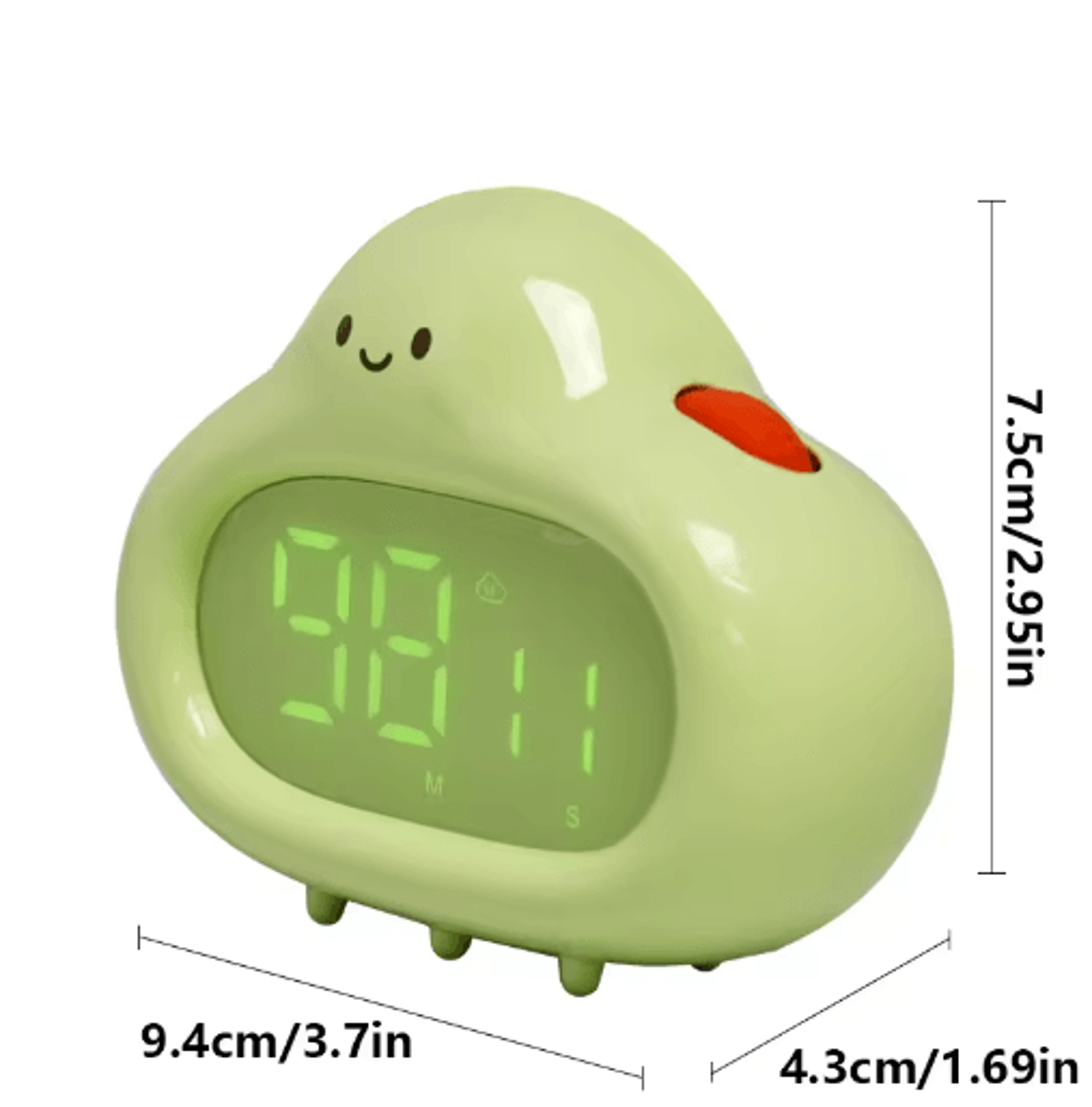 White Cloud Kitchen Timer  Cute Cartoon Desktop Learning Timer 6