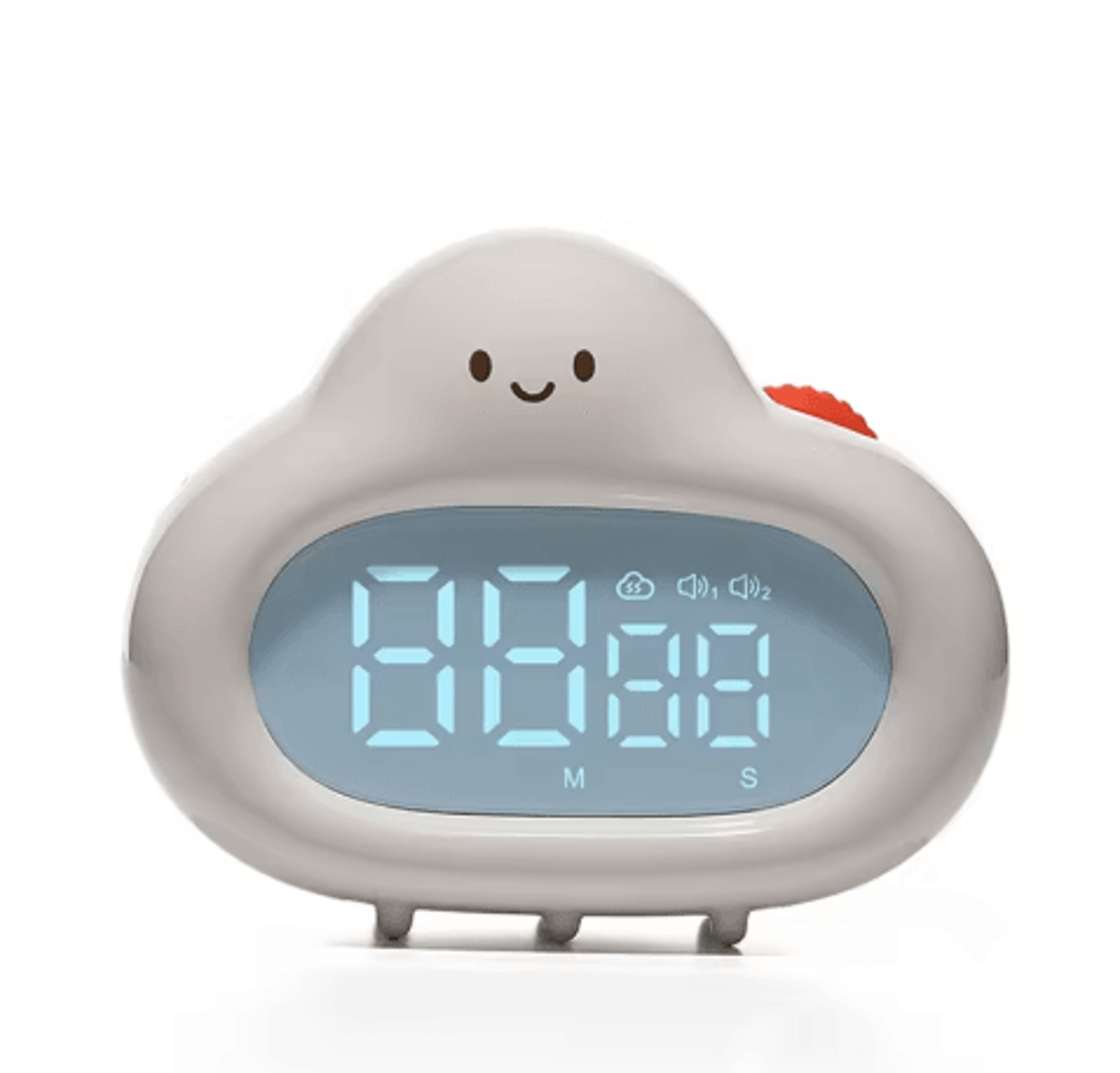White Cloud Kitchen Timer  Cute Cartoon Desktop Learning Timer 2