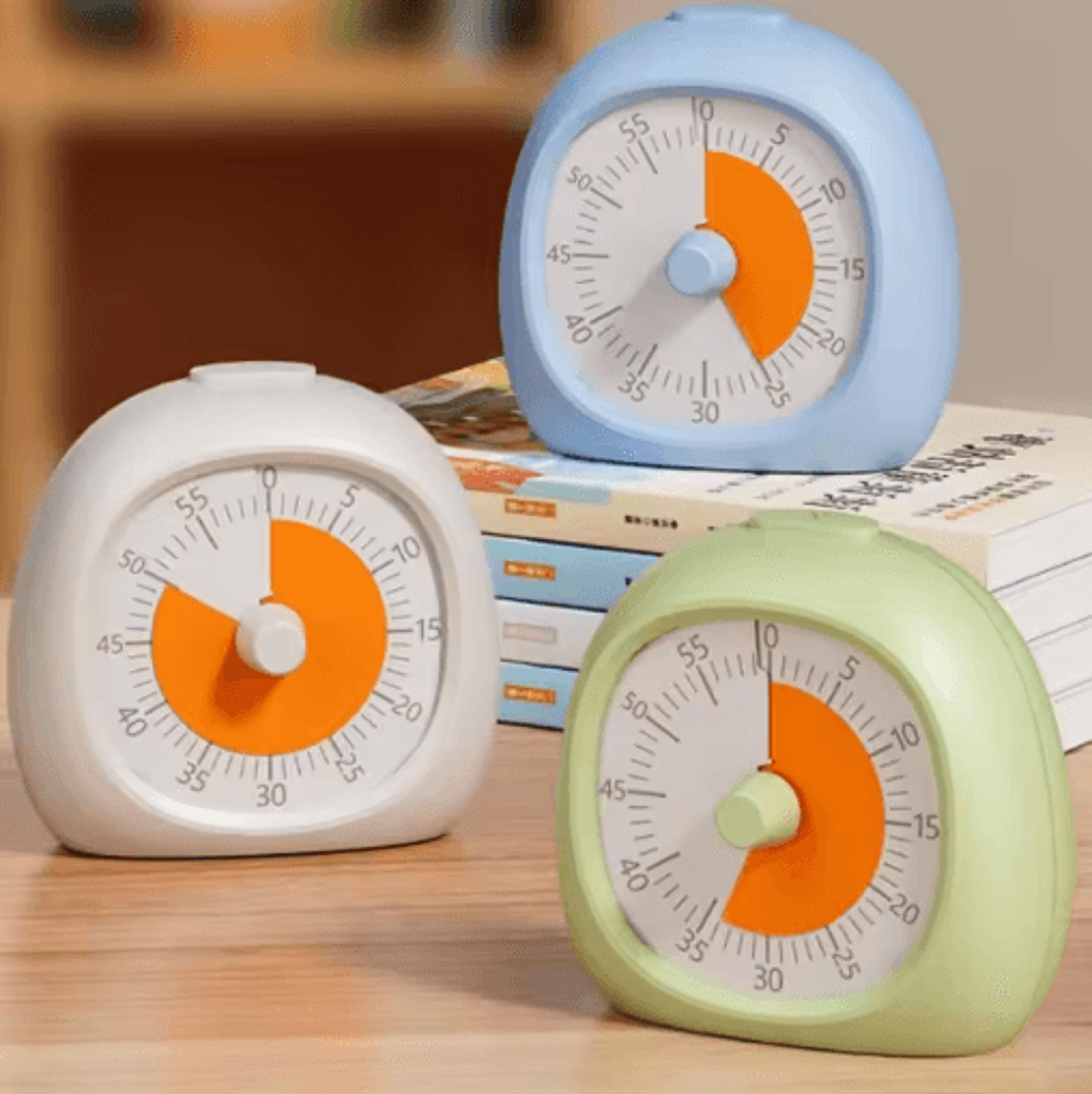 TINSOL 60Minute Visual Timer  Mute Focus Timer For Kids  Classroom 0