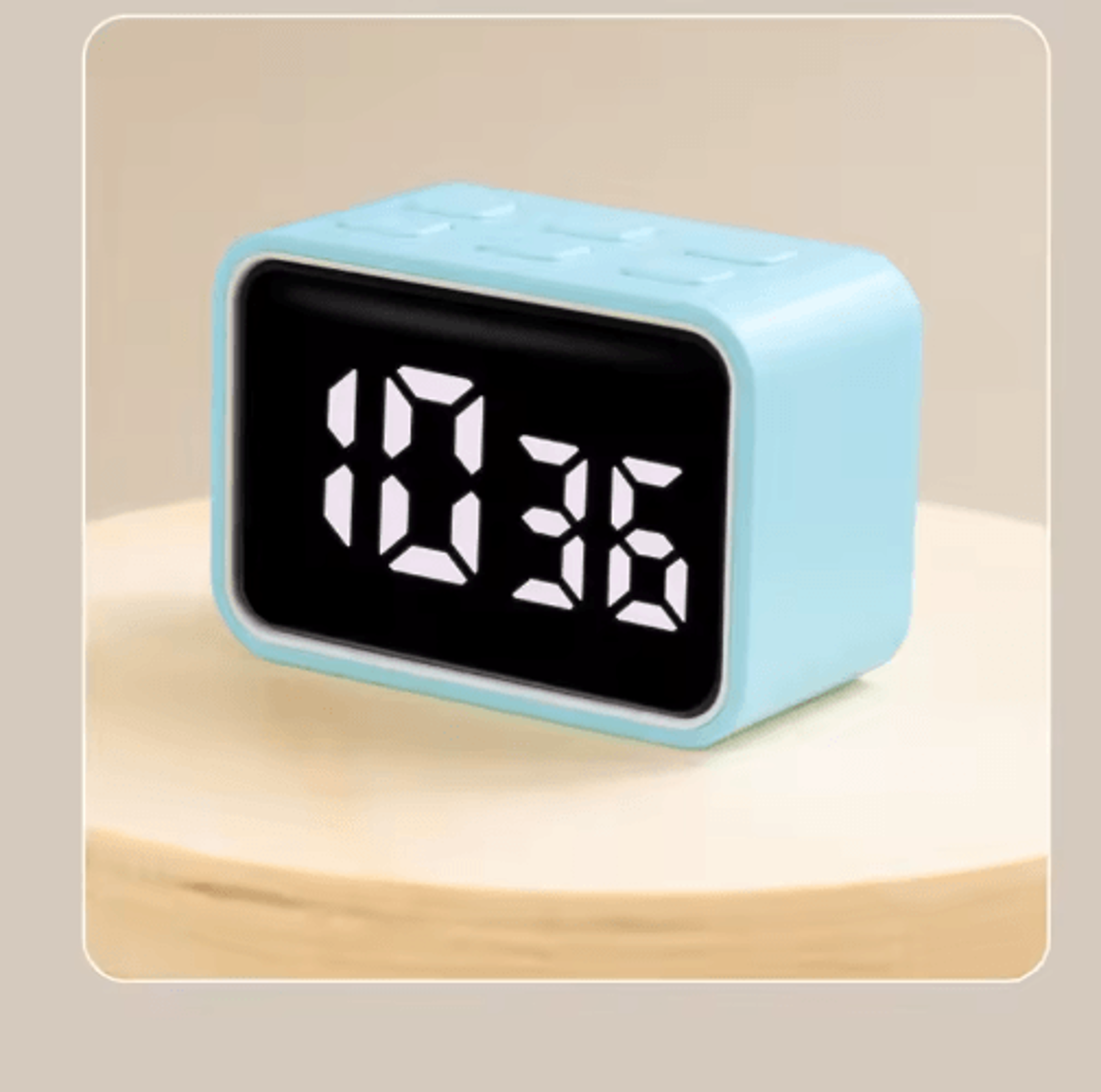 Mini LED Visual Timer  3Preset Count Up  Countdown Alarm 1