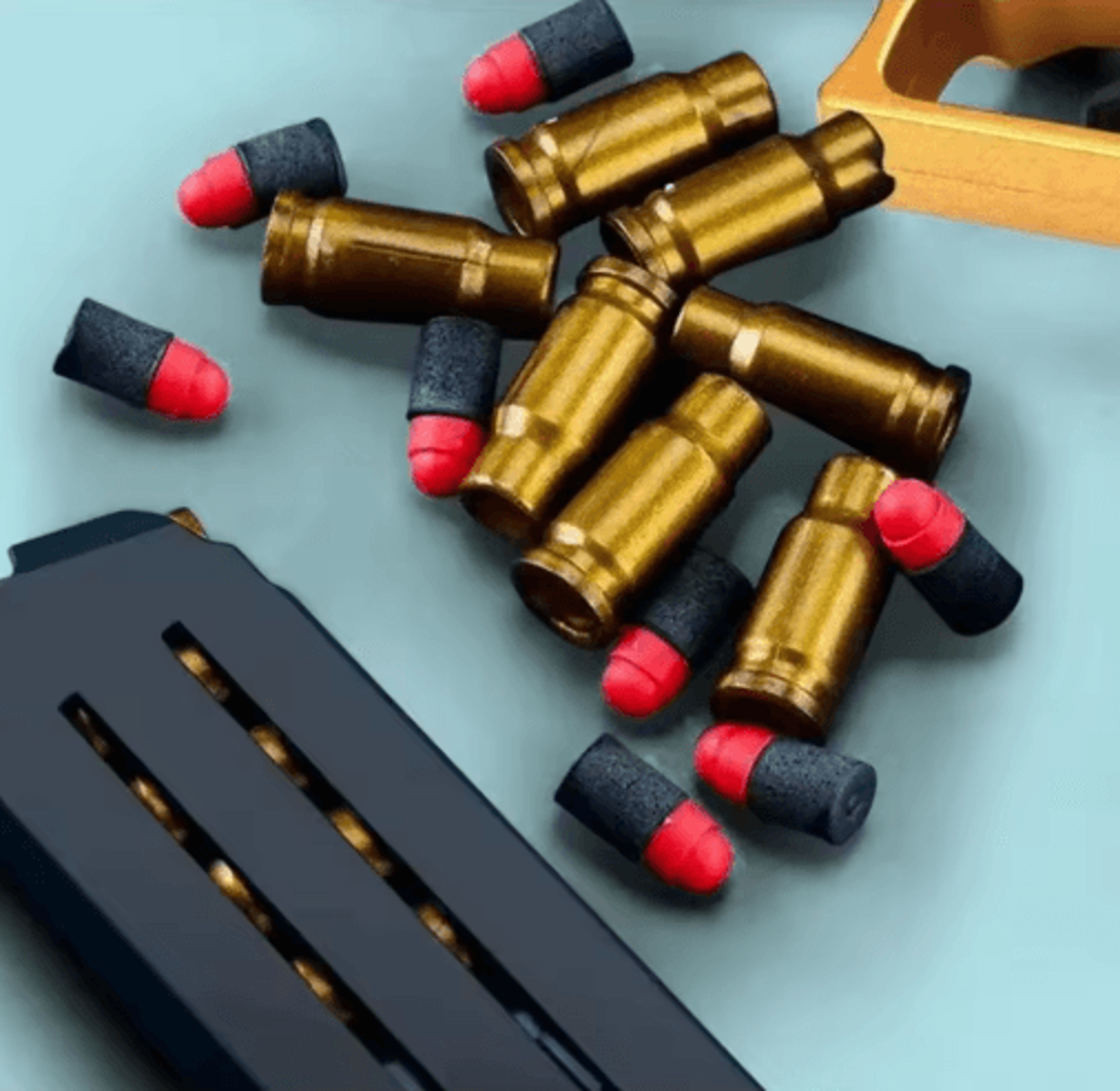 Desert EagleStyle Toy Pistol  ShellEjecting Foam Bullet Blaster 2