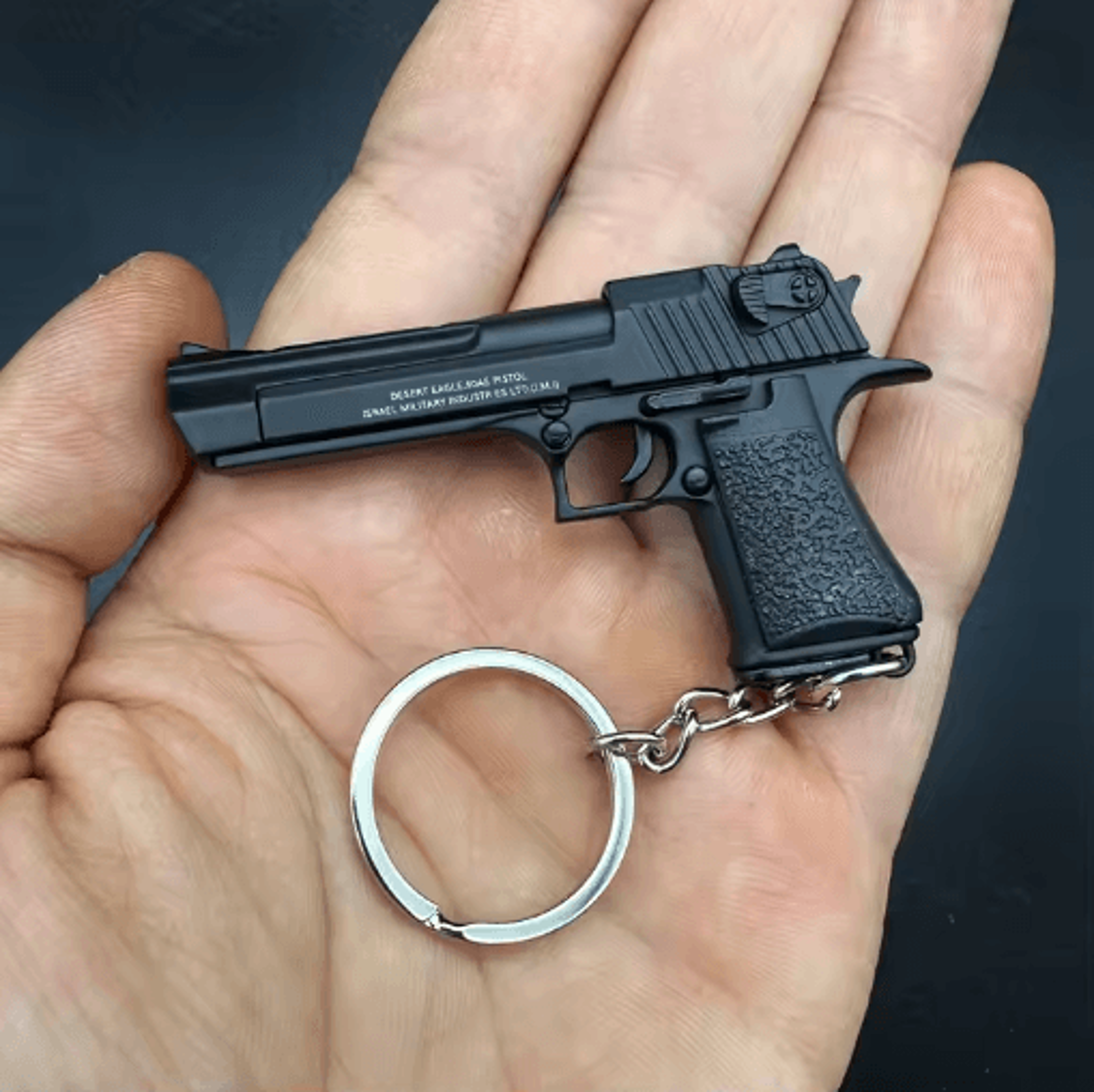 Scale Desert EagleStyle Keychain  Mini Alloy Collectible Model 1