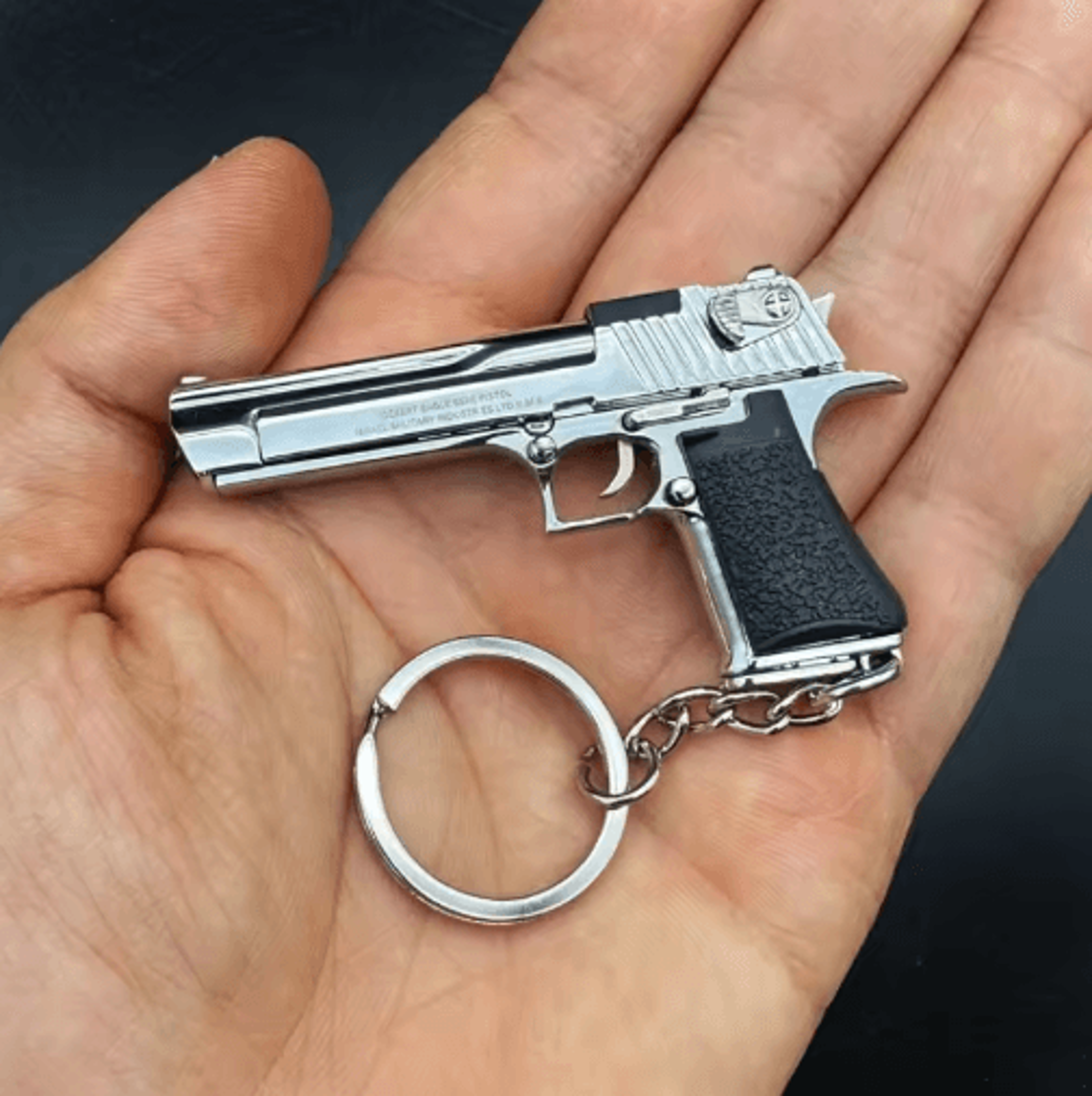 Scale Desert EagleStyle Keychain  Mini Alloy Collectible Model 3