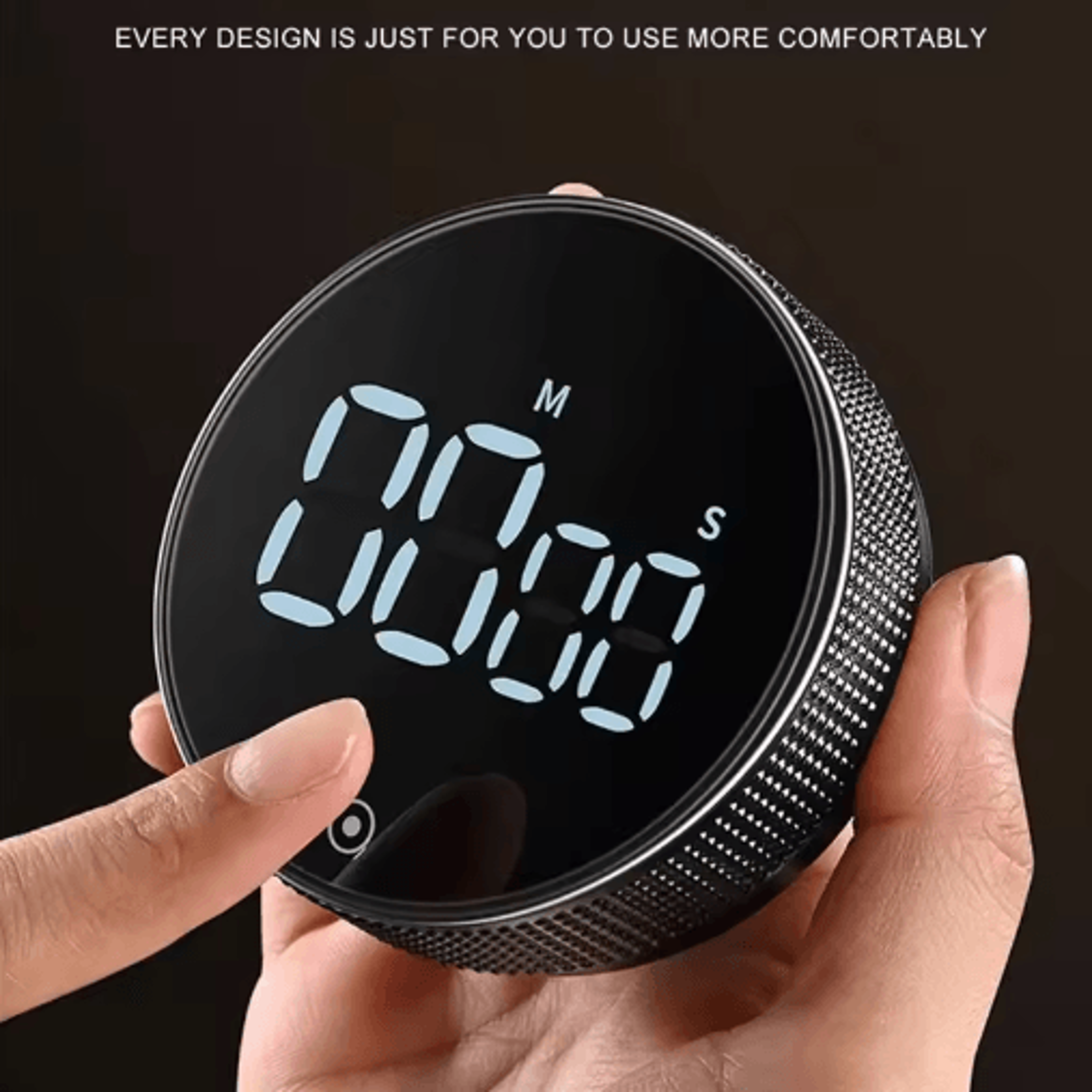 Magnetic Digital Kitchen Timer  Rotary Countdown  Stopwatch 5