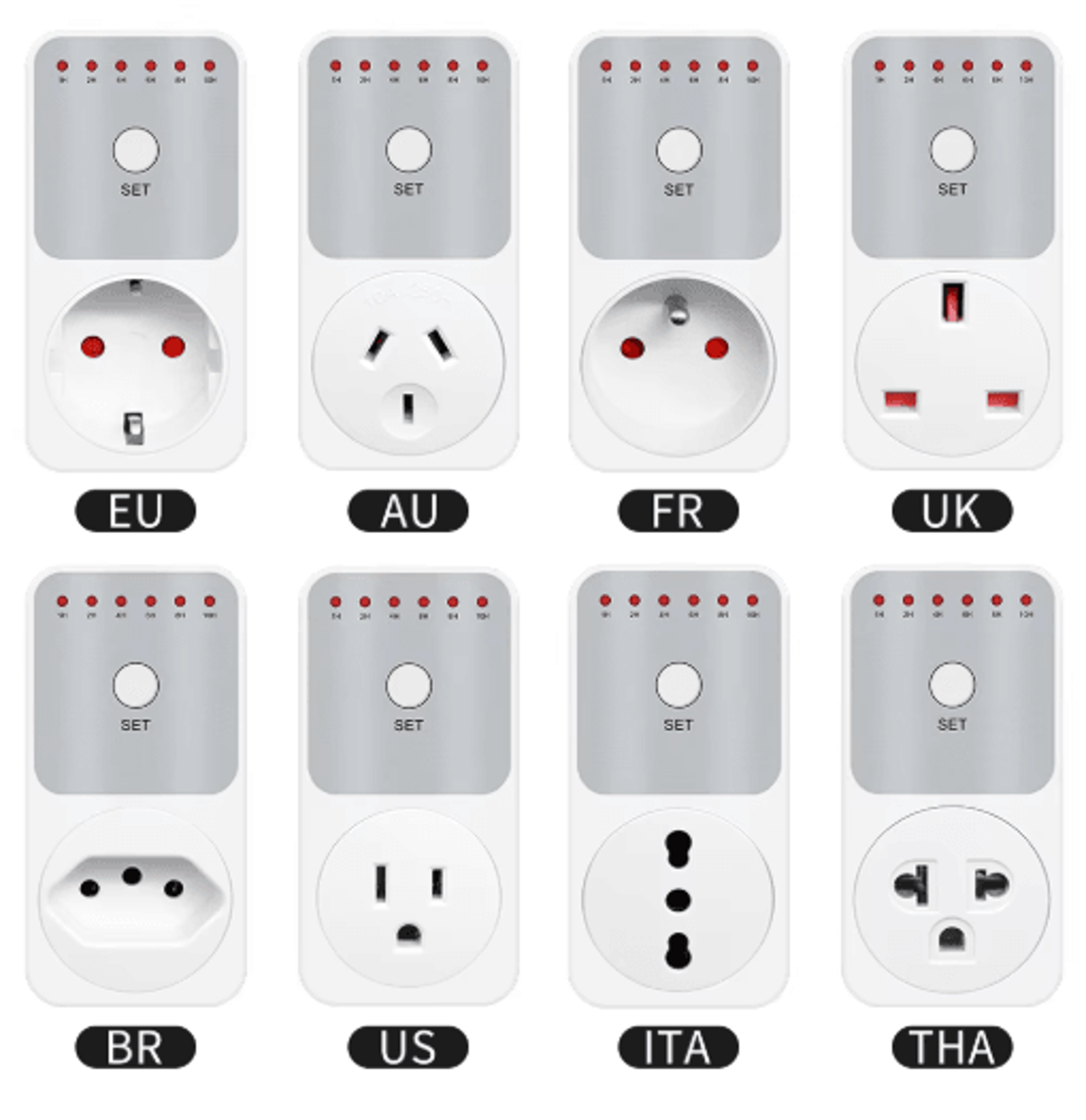 TM04 10Hour Countdown Timer Socket  Electronic PlugIn Switch 0