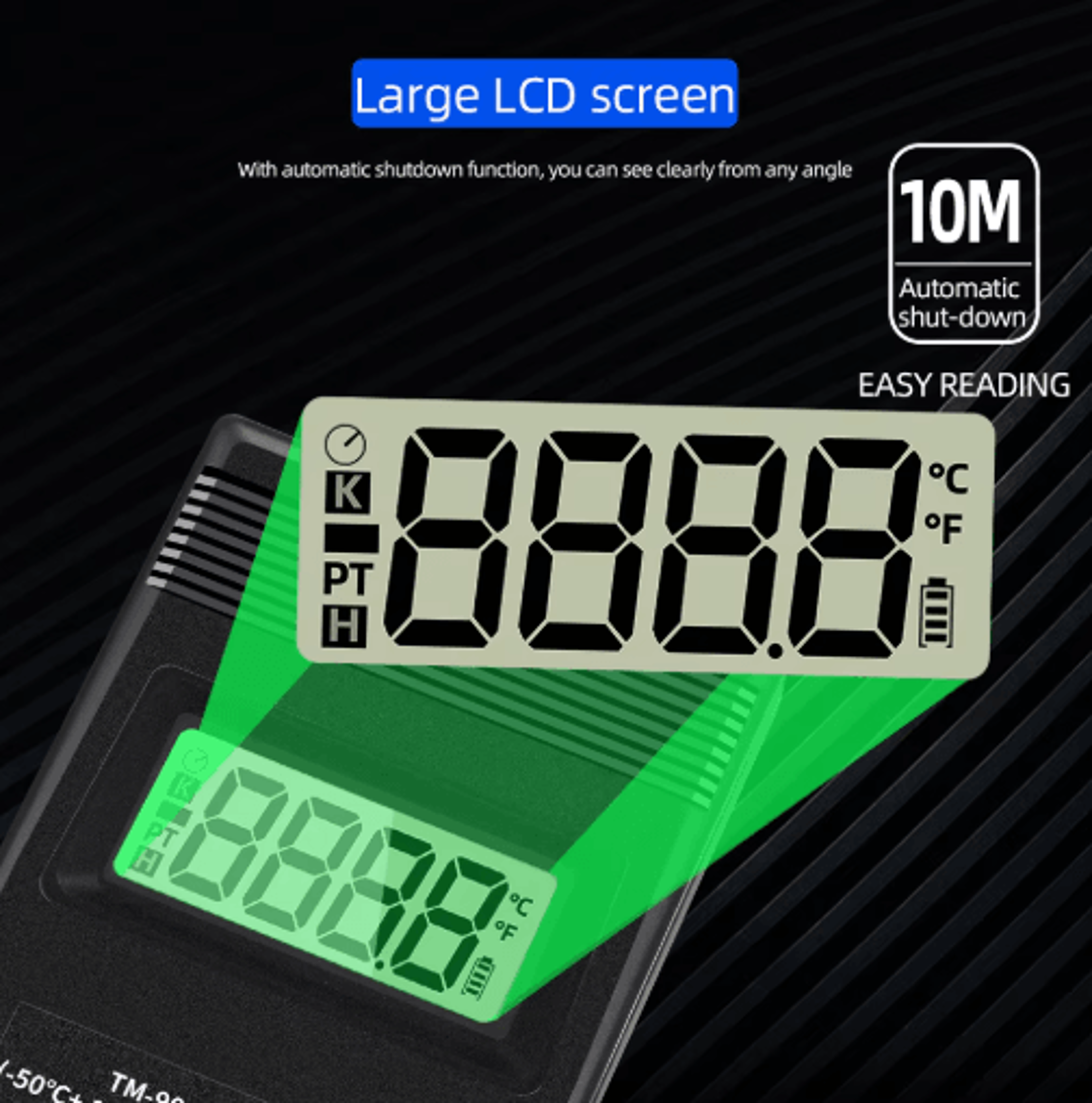 TM902C KType Digital Thermometer  Thermocouple Temperature Meter 3
