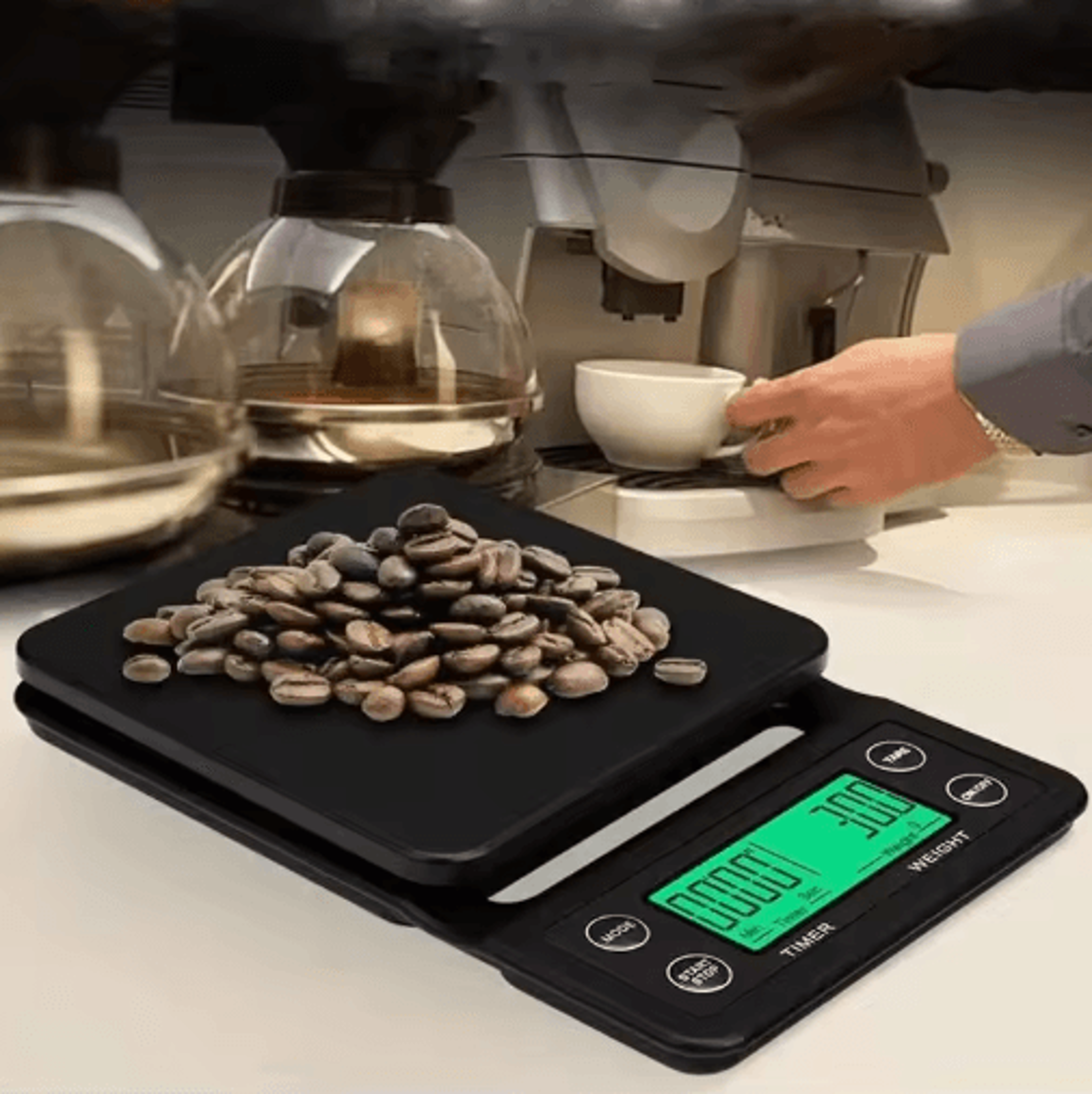 5kg Digital Coffee Scale With Timer  01g Drip  Kitchen Scale 3