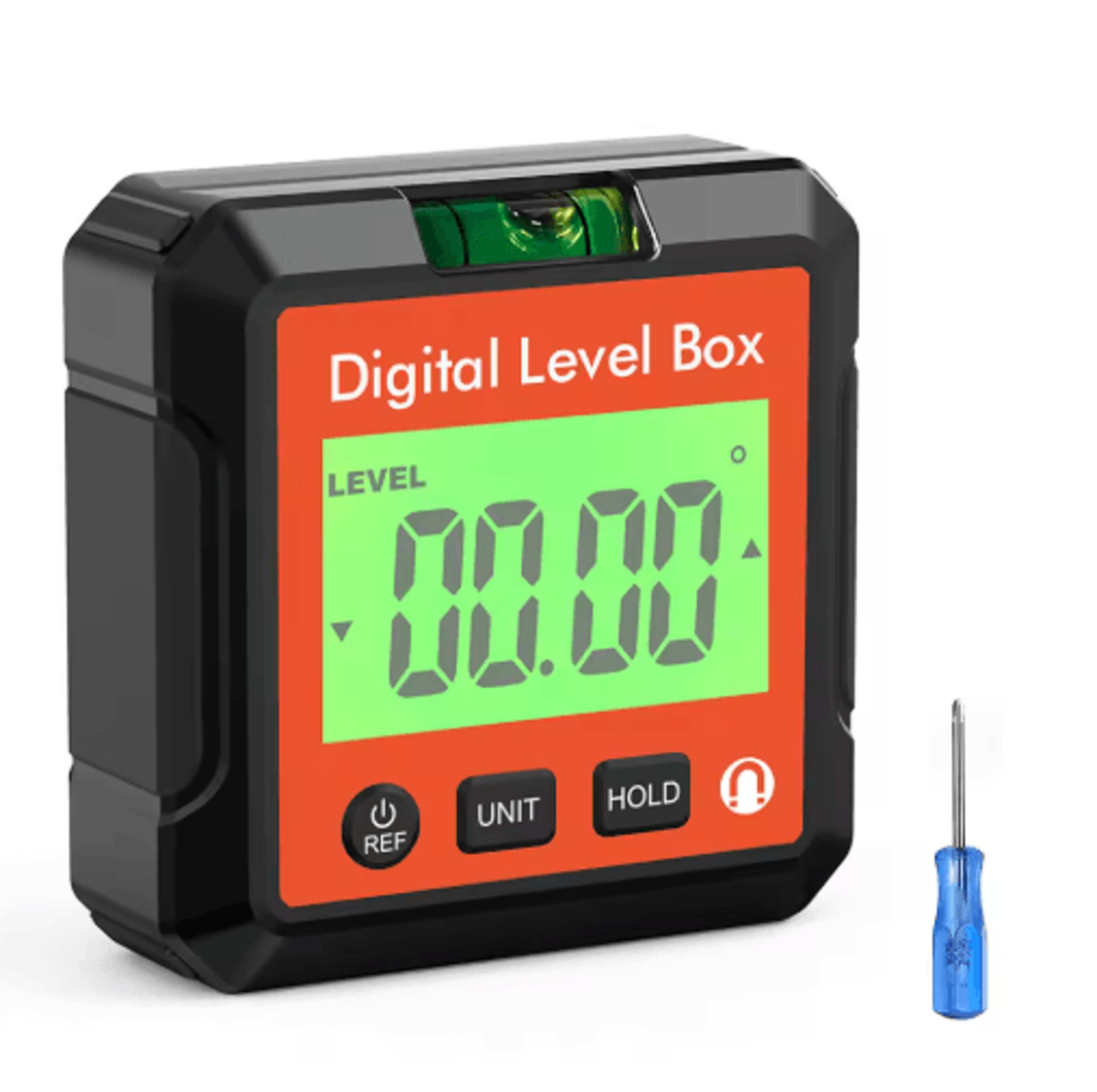 Digital Magnetic Angle Gauge  Backlit Protractor  Inclinometer Level 3