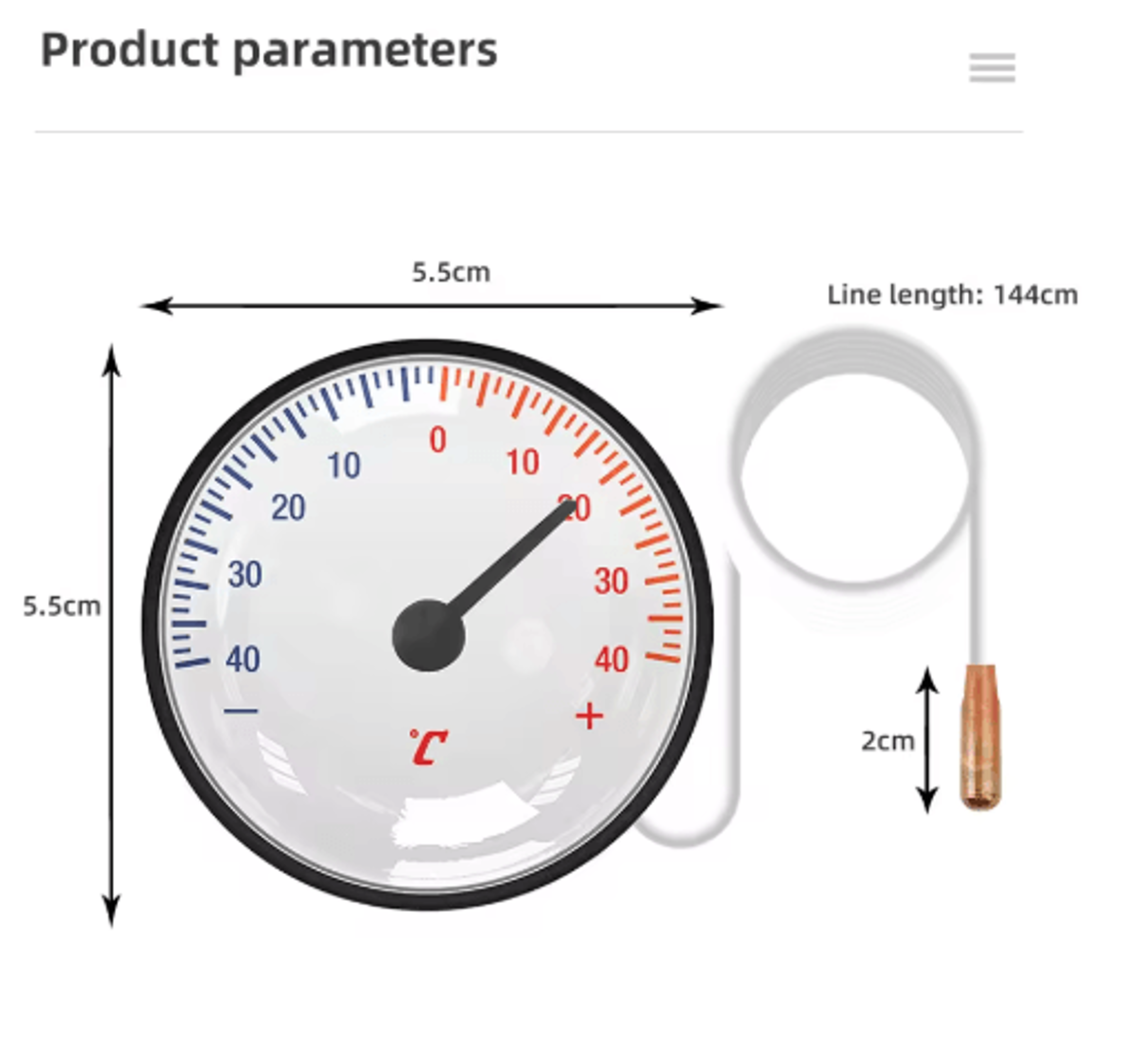 Large Dial Oven Thermometer  Baking BBQ  Cooking Temperature Gauge 0