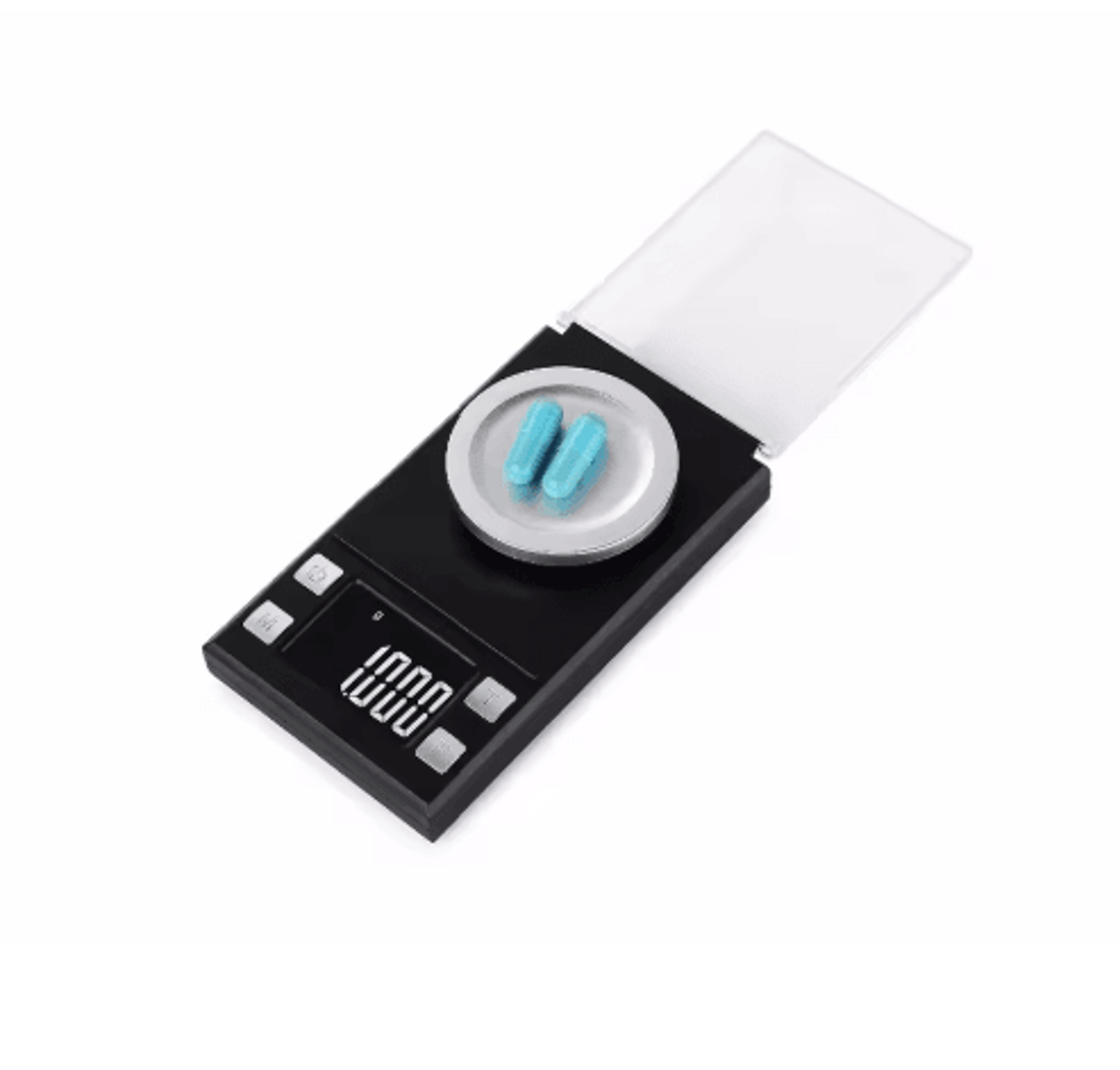 0001g Mini Digital Pocket Scale  Precision Jewelry  Gram Balance 0
