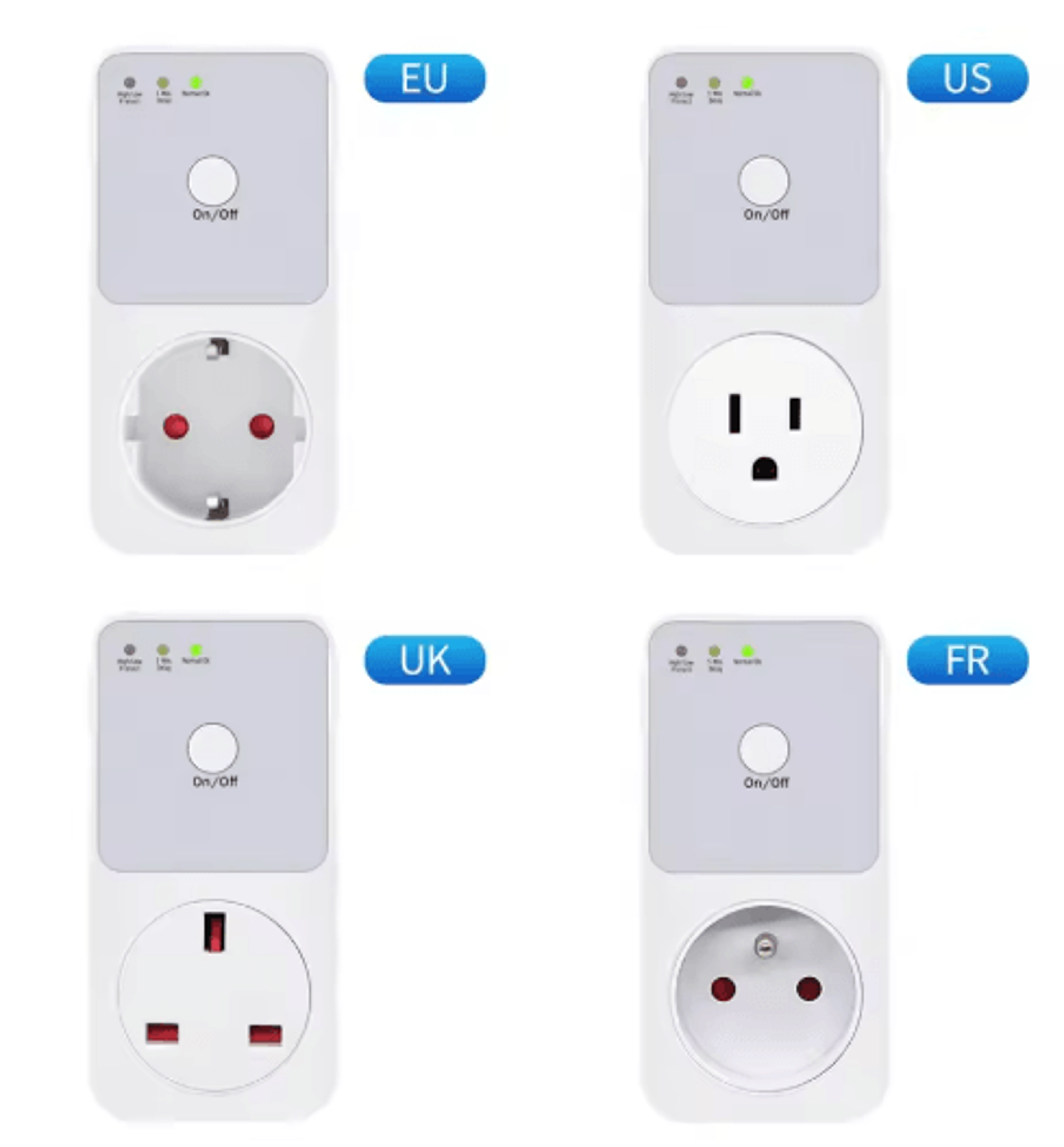 220V Refrigerator Voltage Protector  Automatic Relay  Surge Protection Socket 5