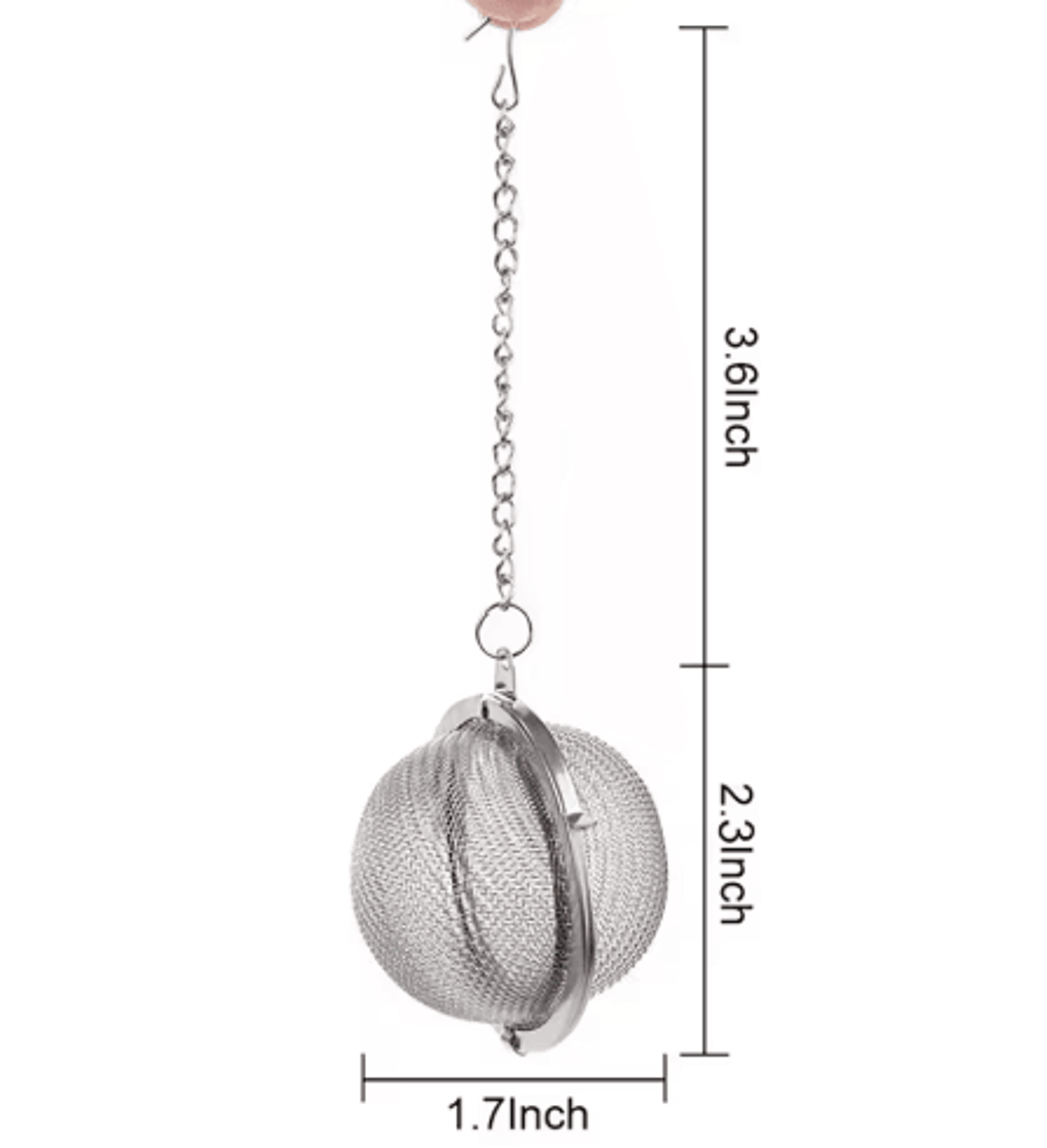 Stainless Steel Tea Infuser Balls  Locking Mesh Strainers For Loose Leaf Tea 3