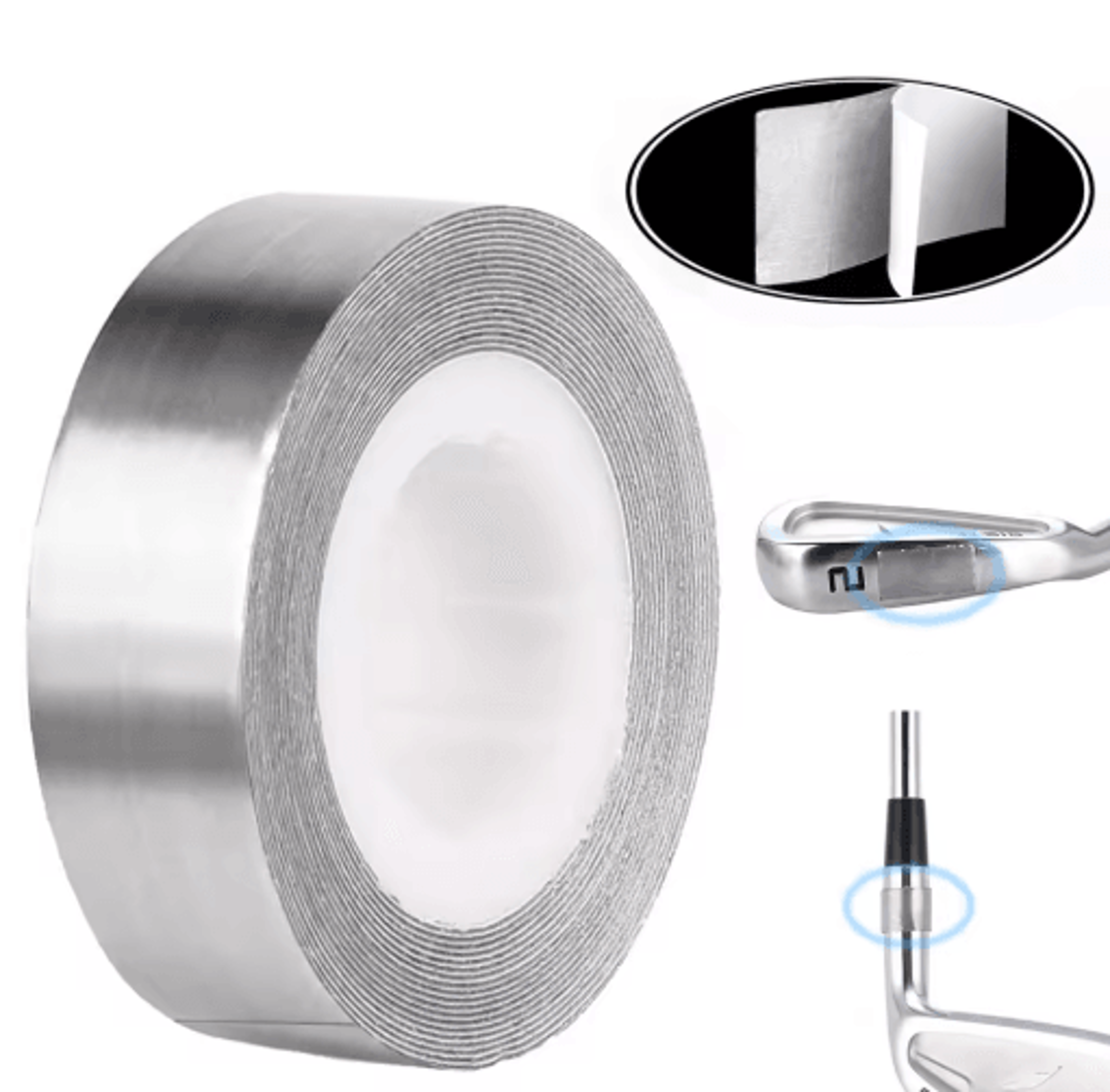 Golf Lead Weight Tape  SelfAdhesive Club  Putter Weight Strips 0