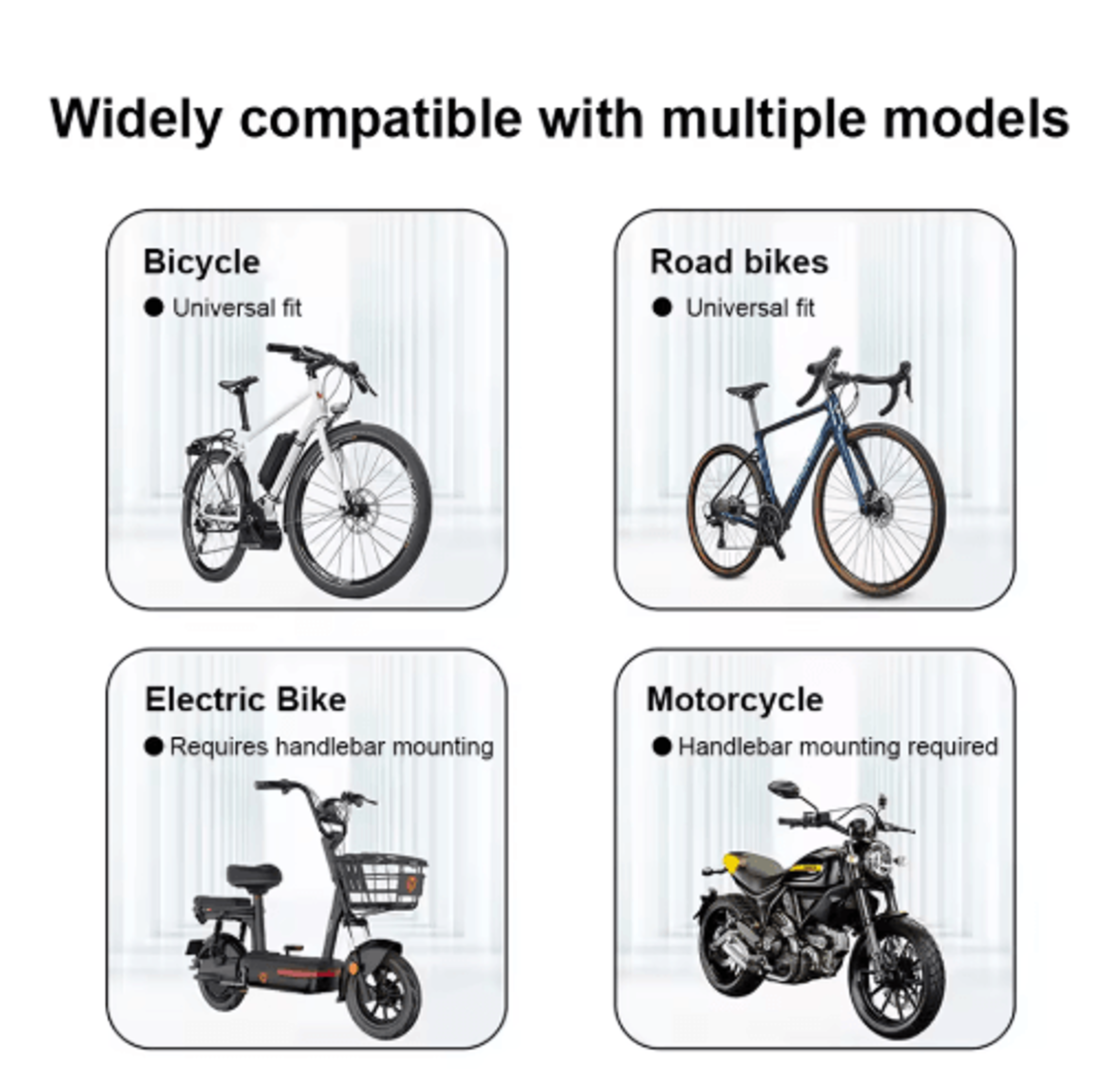 Action Camera Handlebar Mount  Motorcycle  Bicycle Mirror Bracket 2
