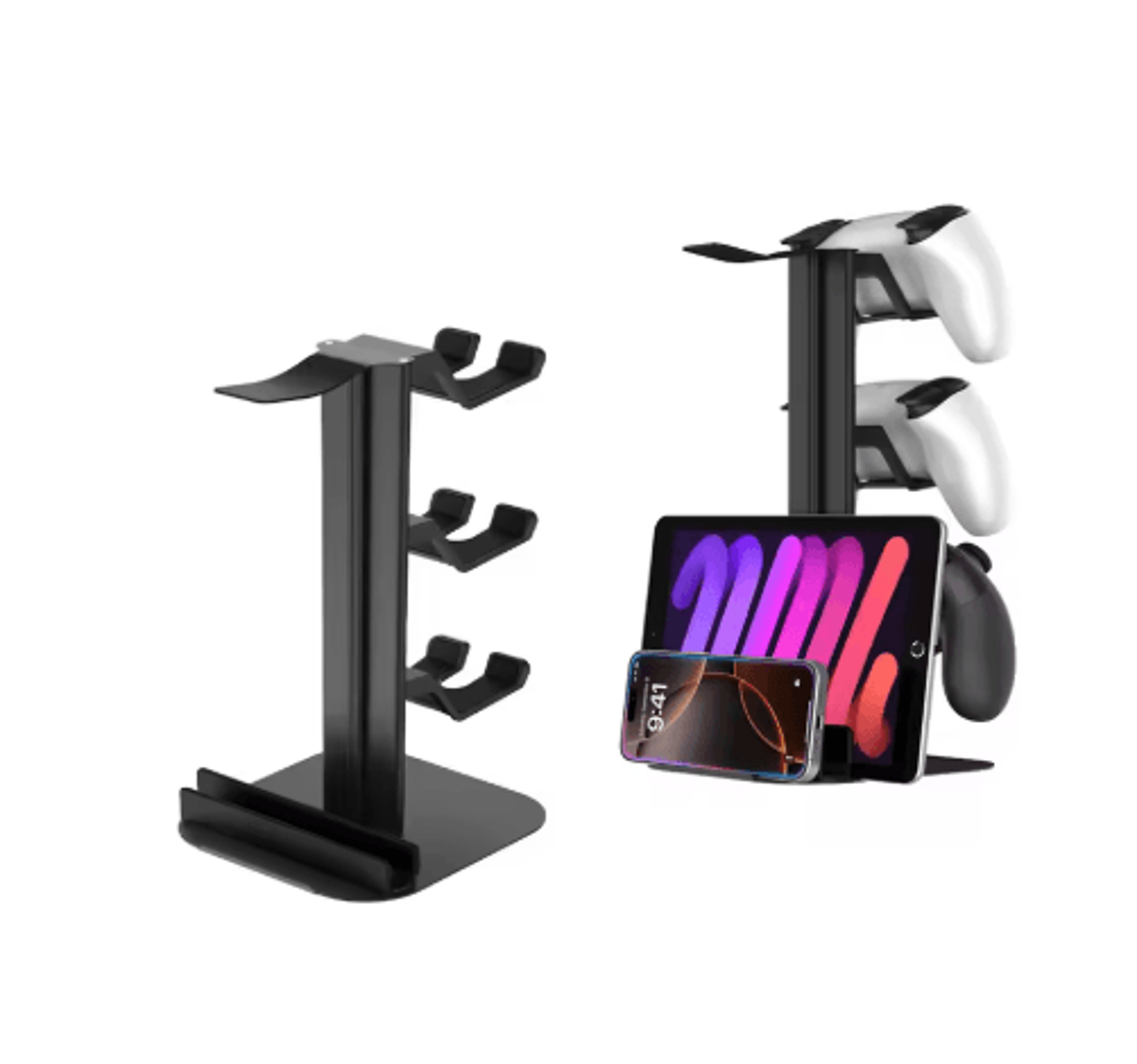 3Layer Gaming Controller Holder  Aluminum Stand For Controllers Headphones  Devices 0