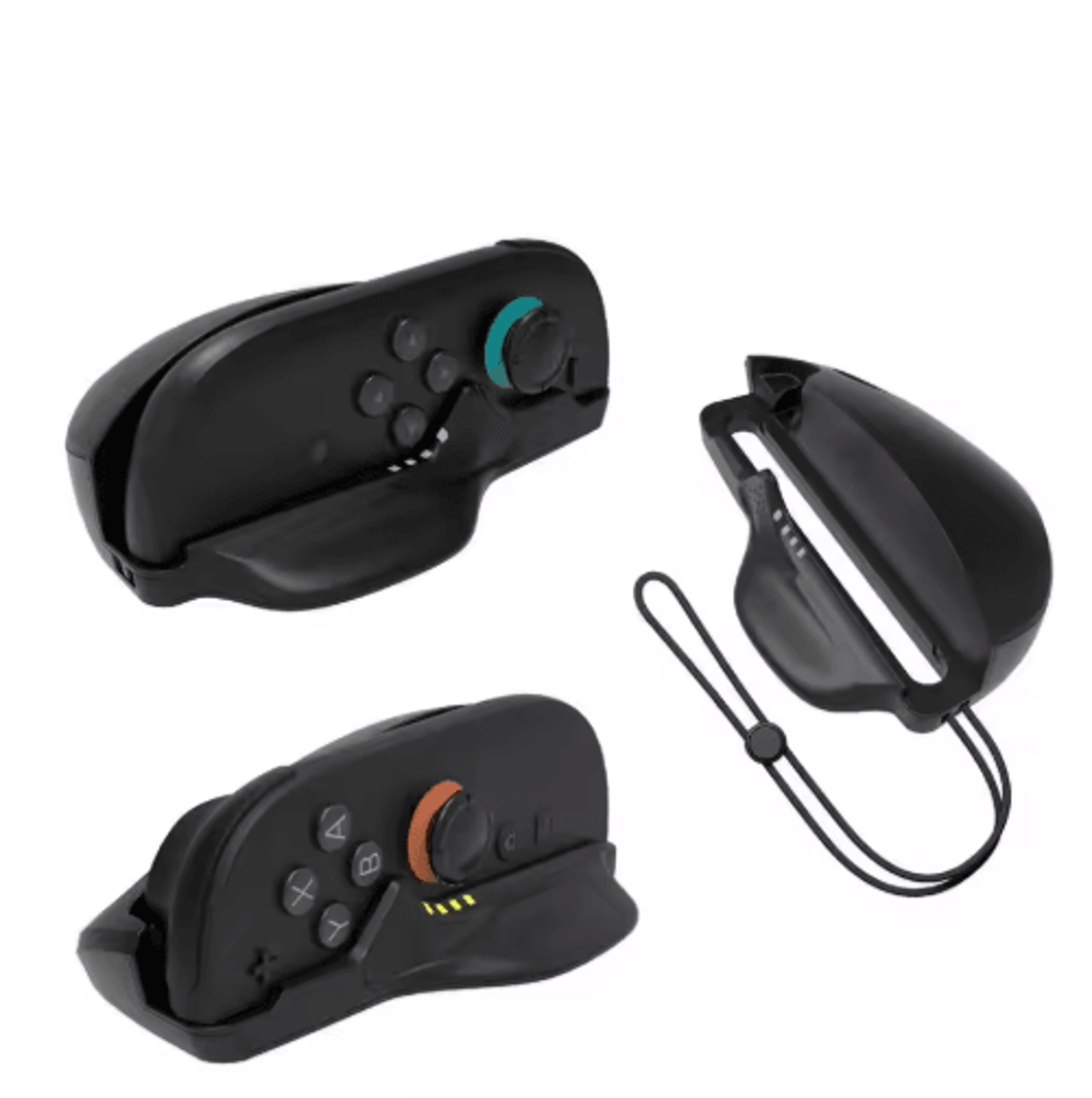 2Pack Switch 2 JoyCon Mouse Grips  Ergonomic Gaming Holders 0