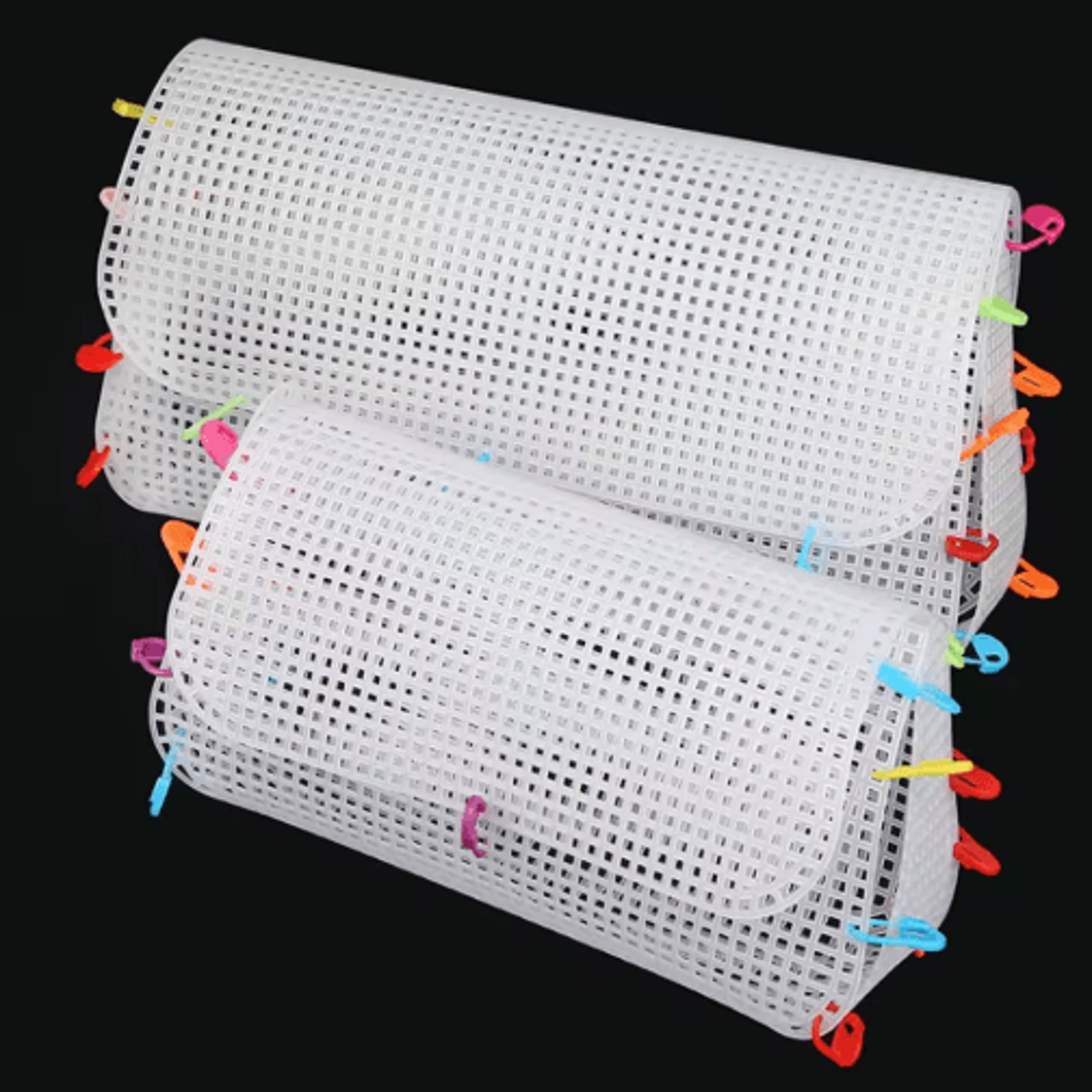 Plastic Canvas Mesh For Bag Making  DIY Weaving Grid For Handcraft Projects 4