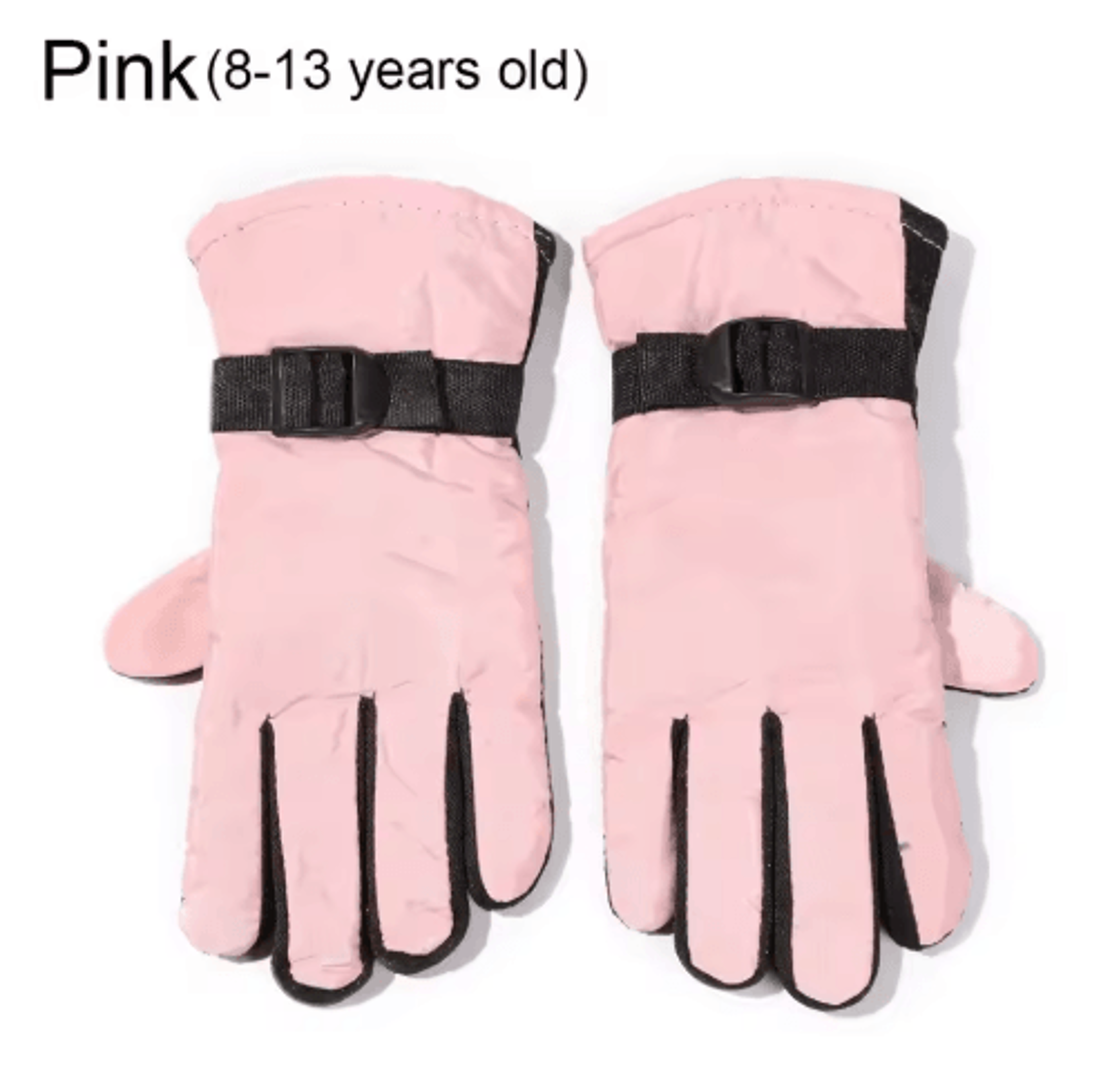 Waterproof Winter Ski Gloves  Warm Snow Mittens For Kids  Adults 2