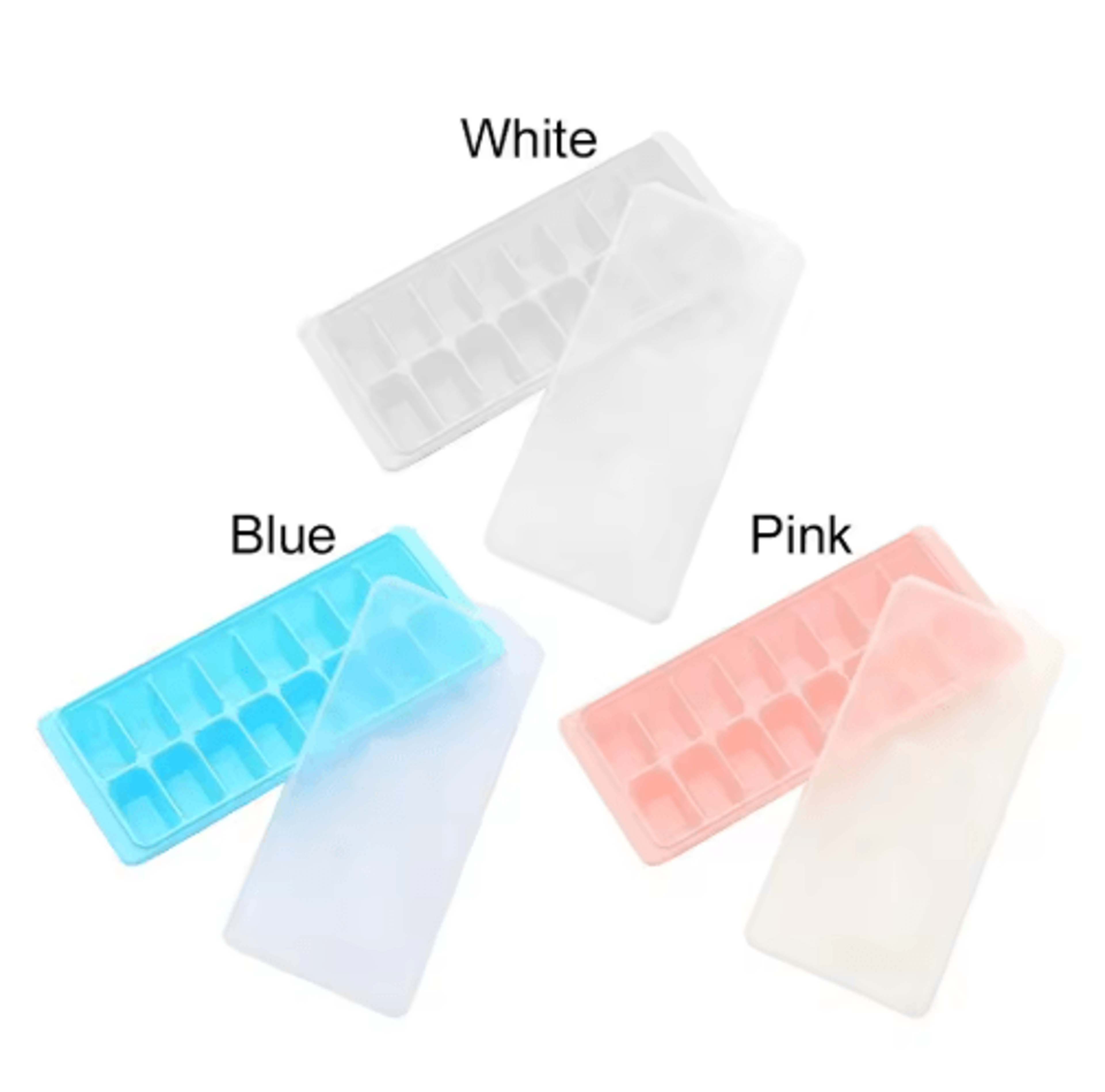16Cube Ice Tray With Lid  Reusable Stackable Ice Mold 4