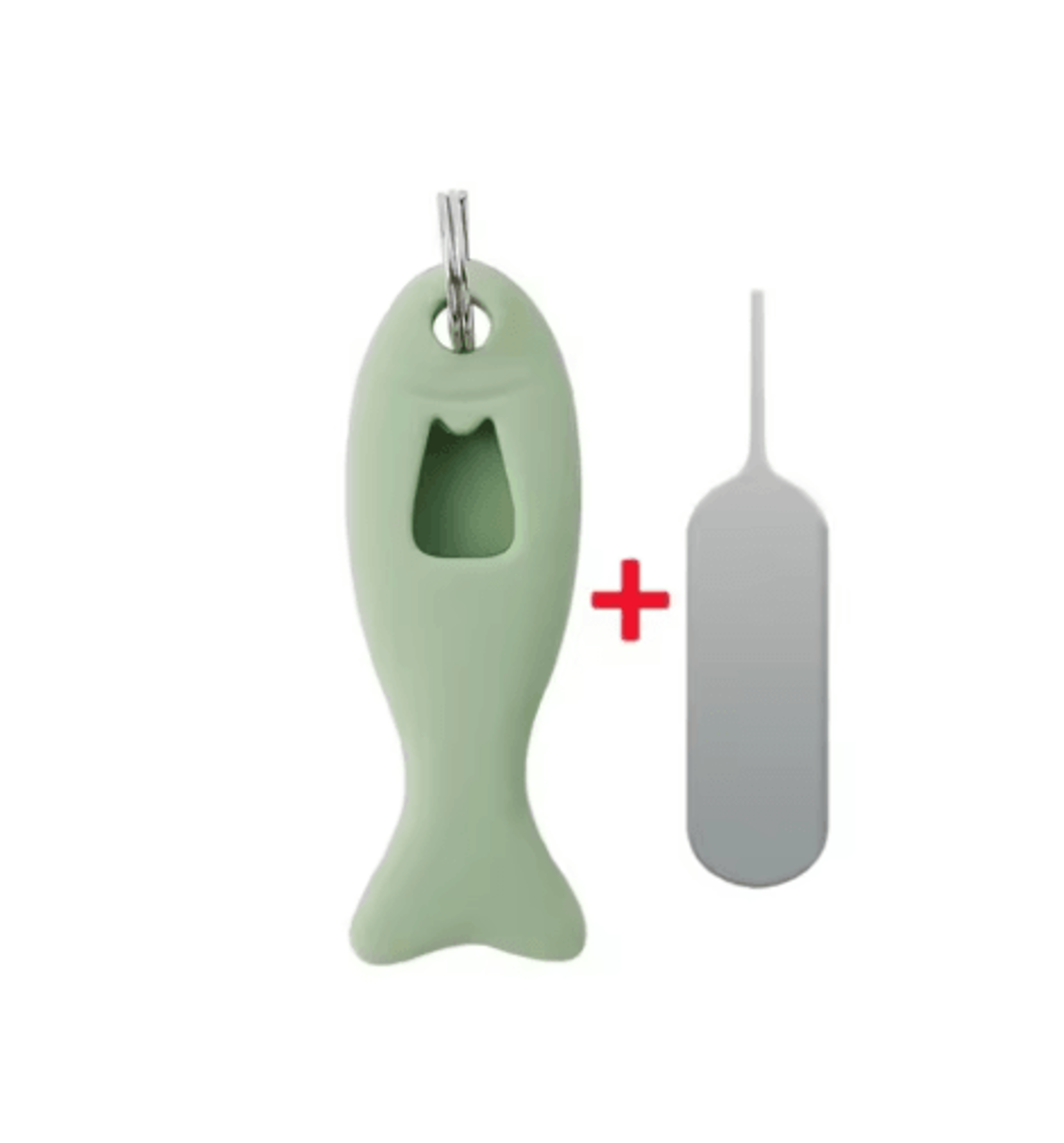FishShaped SIM Card Eject Tool  Portable Keyring SIM Tray Pin 5