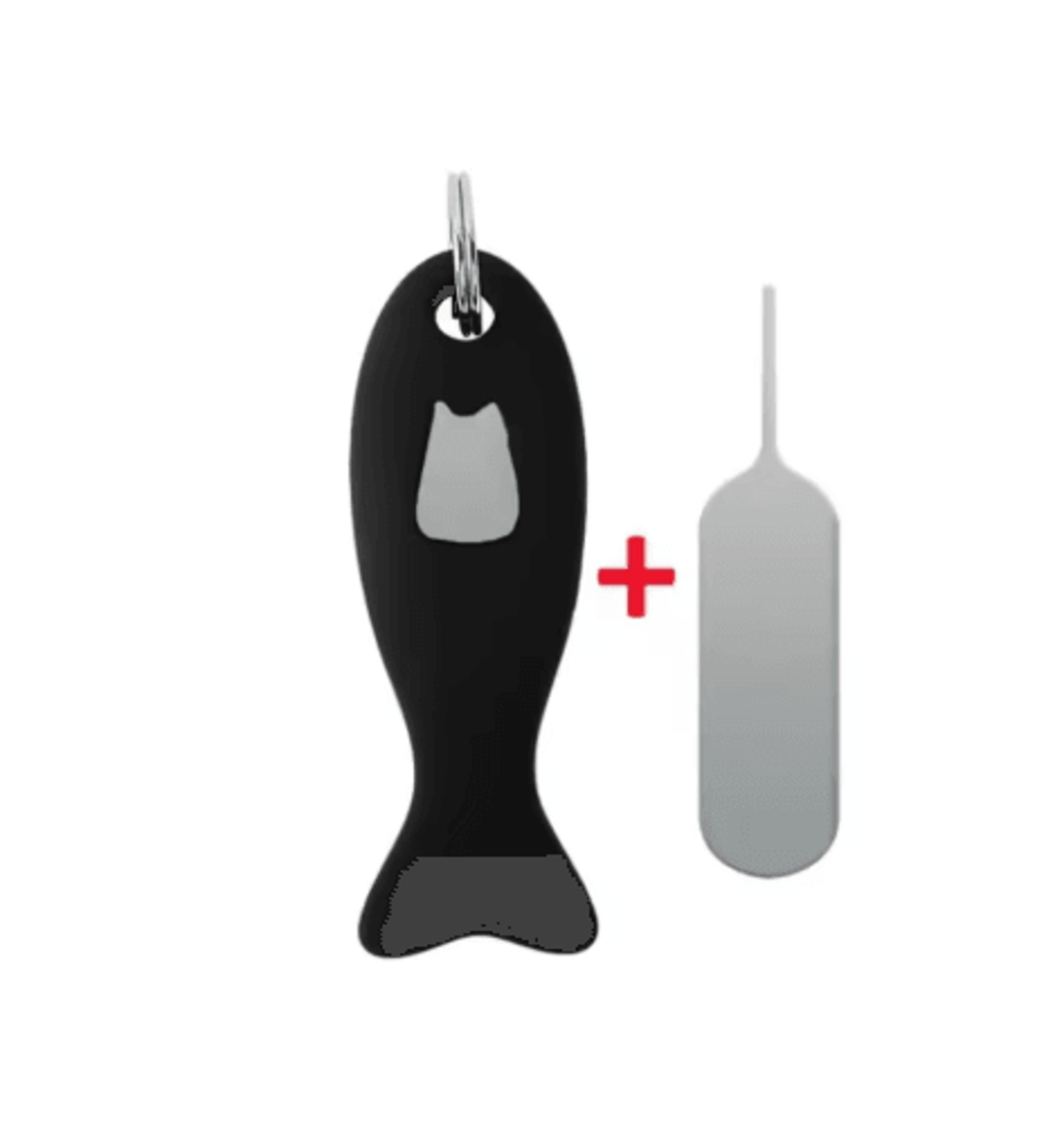 FishShaped SIM Card Eject Tool  Portable Keyring SIM Tray Pin 6
