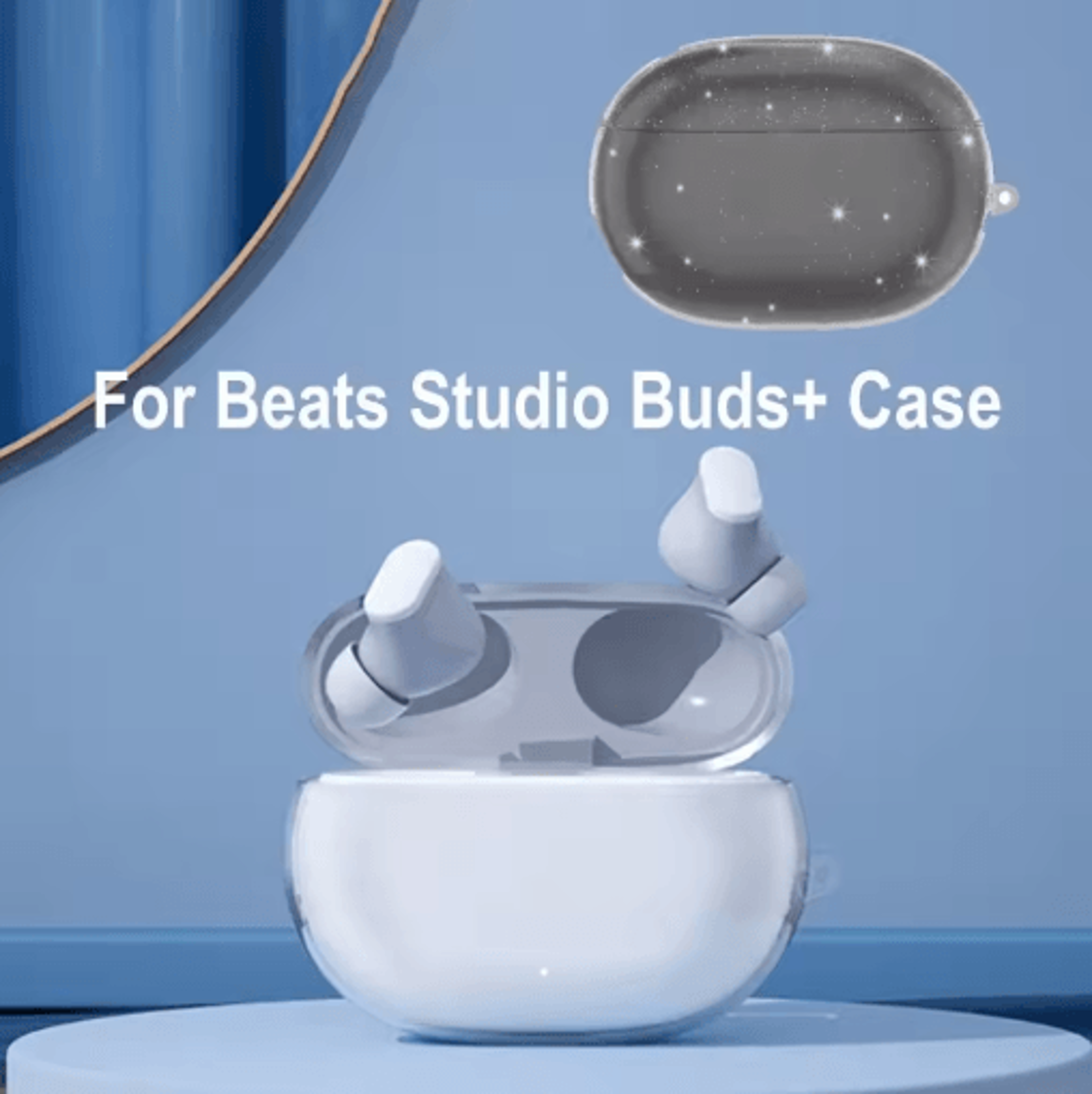 Soft Transparent Protective Case For Beats Studio Buds 0