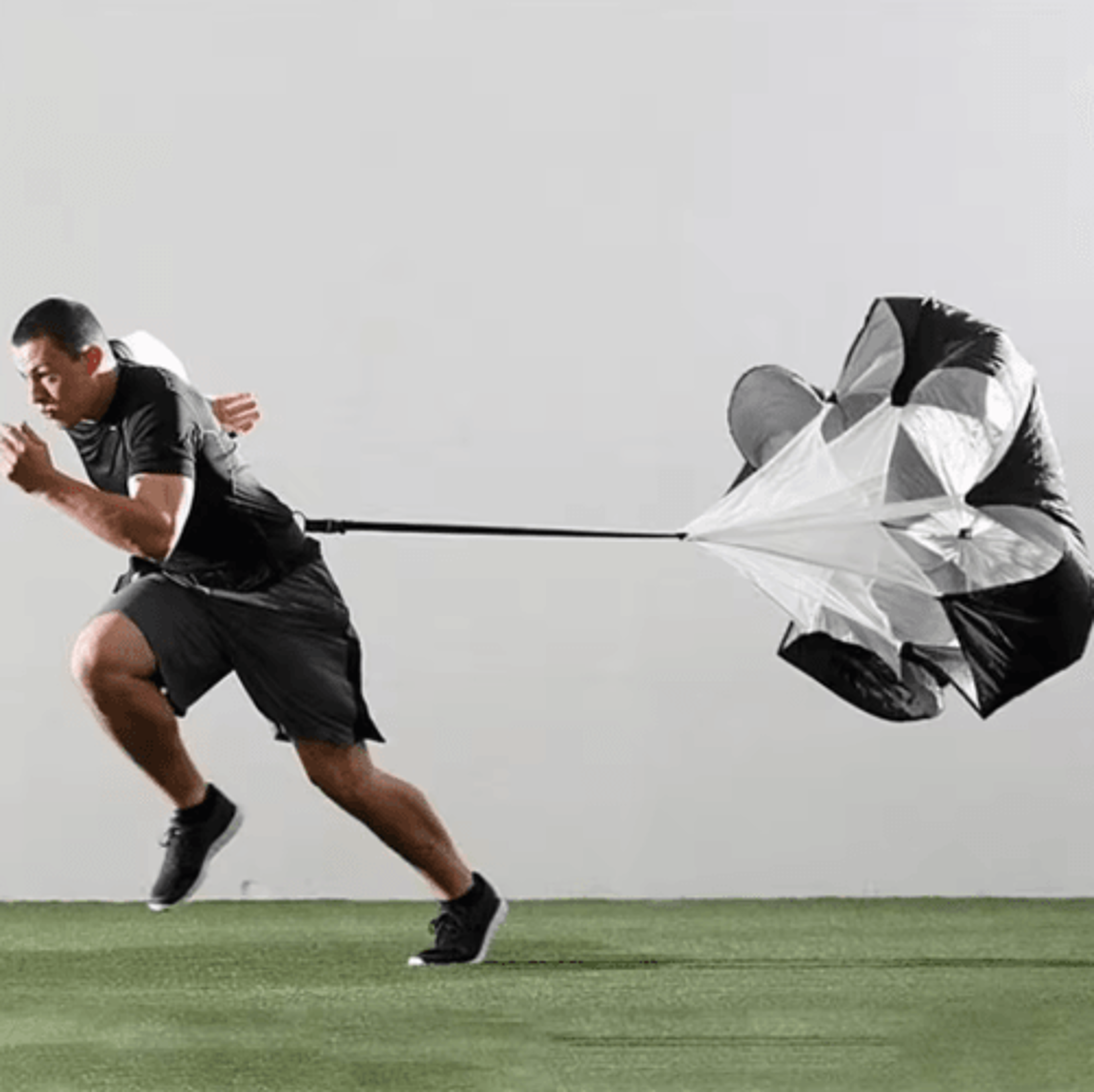 Kids Speed Training Parachute  Adjustable Running Resistance Belt 2