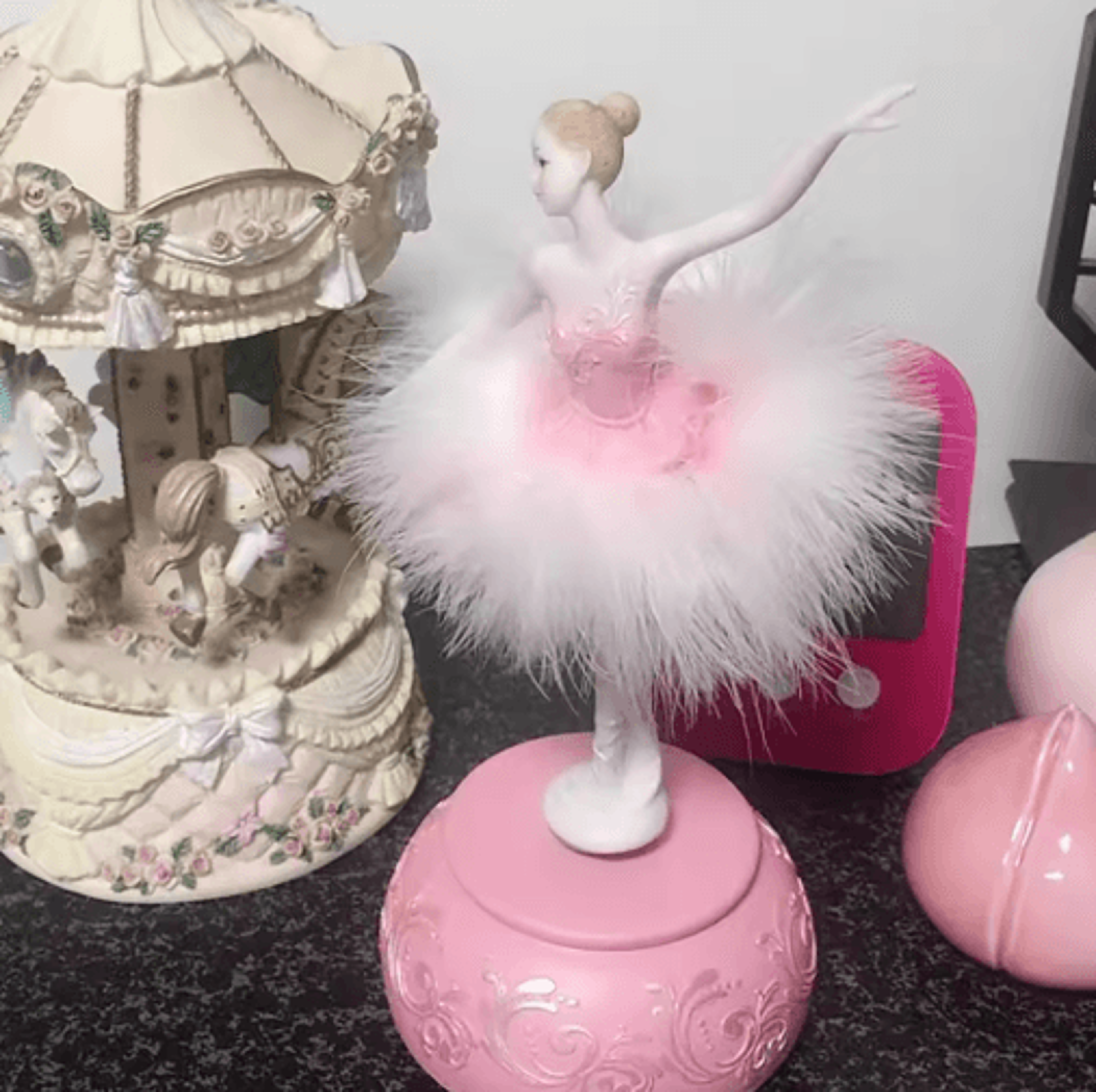 Rotating Ballerina Doll  Lightweight Music Box Replacement Accessory 5