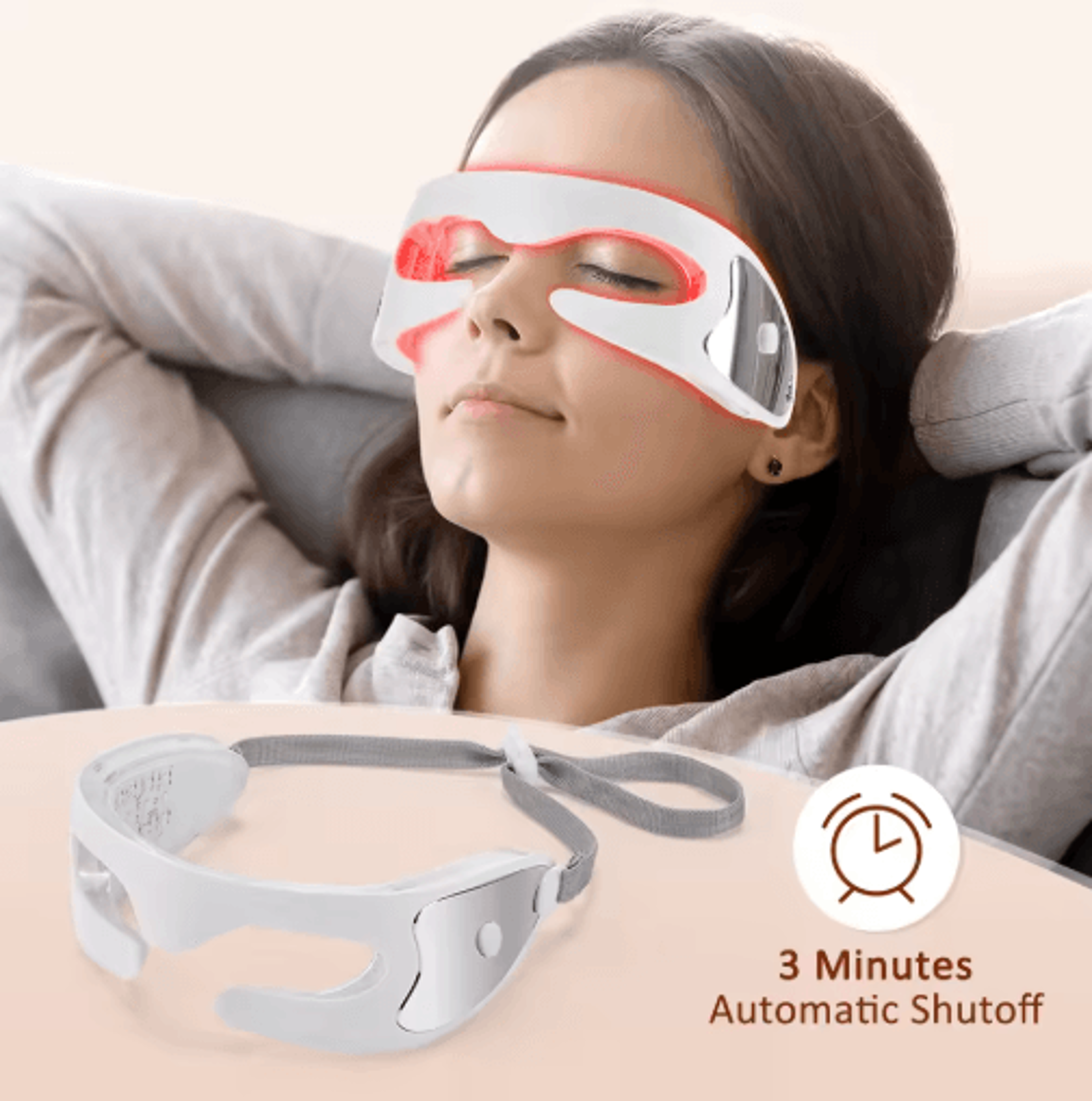 EMS Red Light Eye Massager  Relaxing UnderEye Beauty Care Device 3