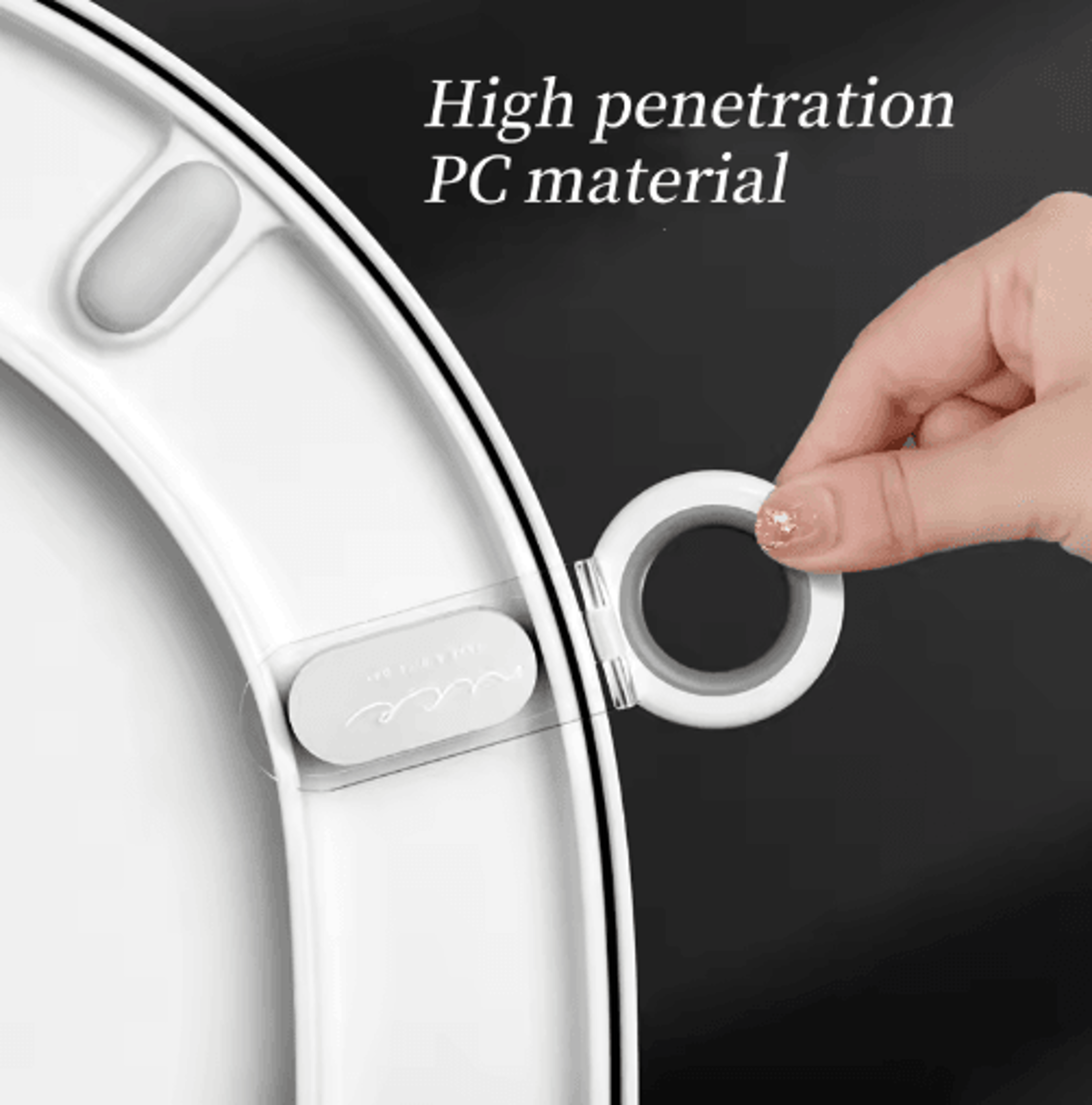Toilet Lid Lifter Handle  NoTouch Ring Seat Lifting Accessory 3