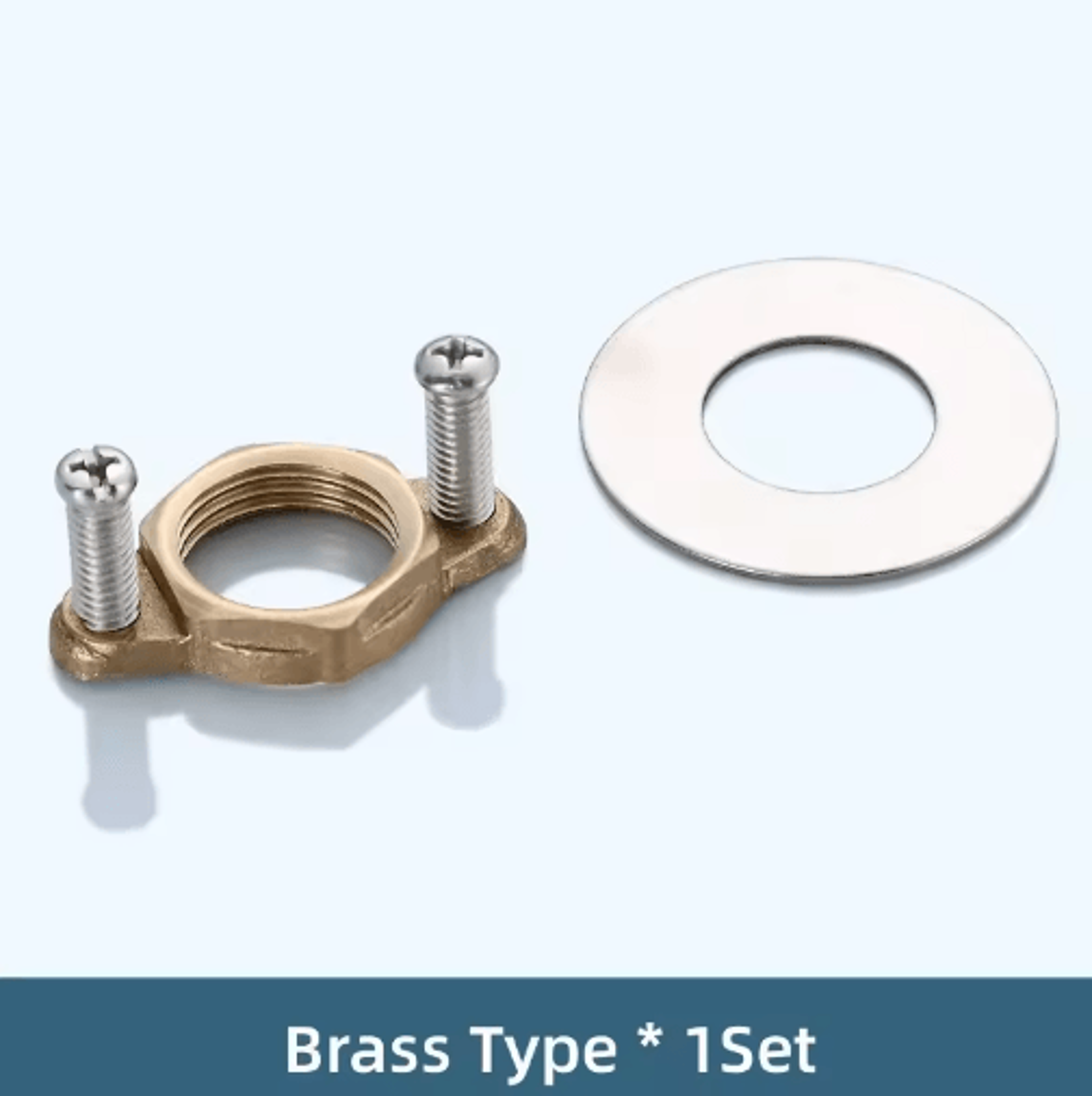 CType Faucet Fixing Nut  Tap Fastening Washer  Circlip Kit 1