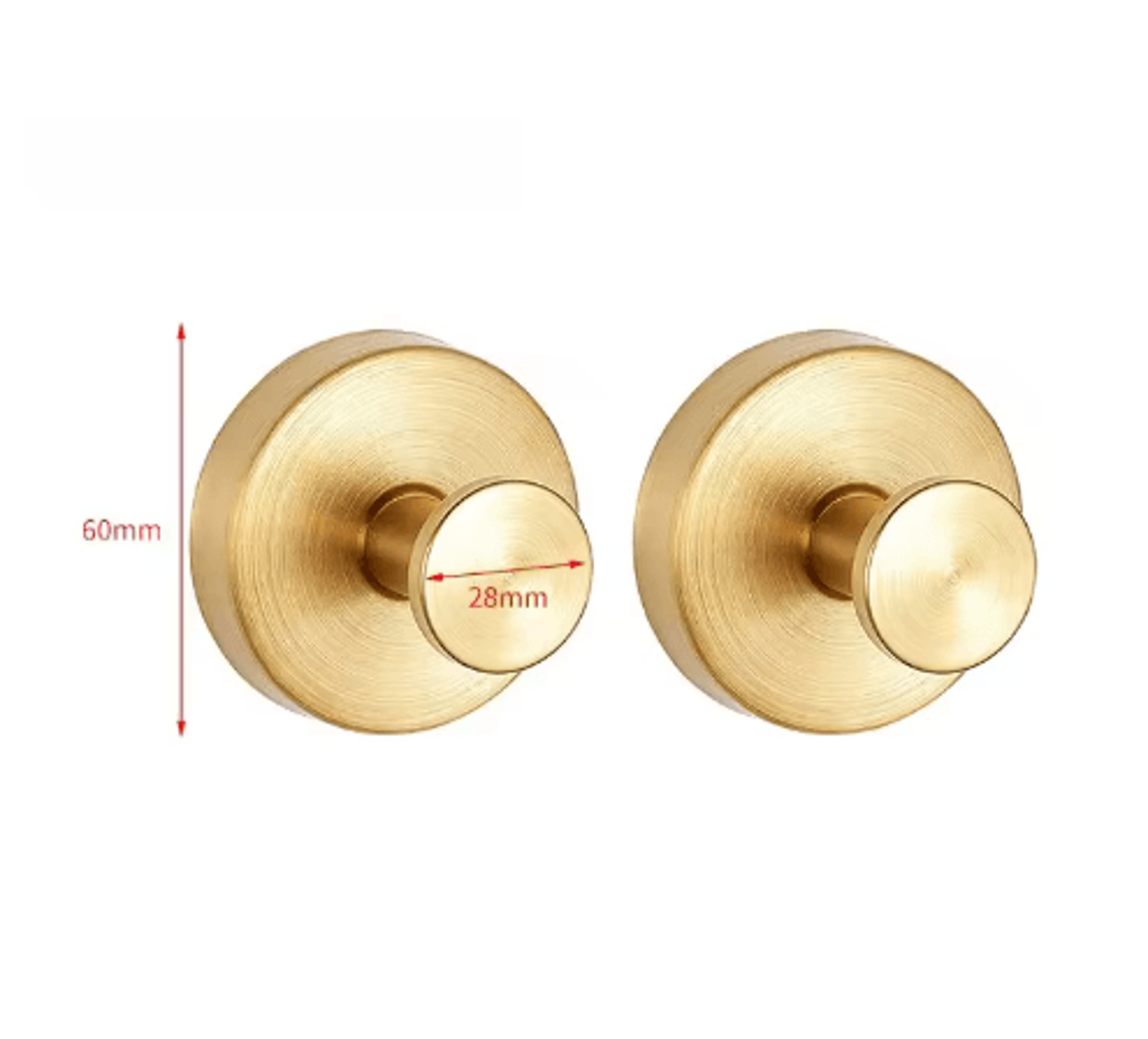 Waterproof Suction Cup Hooks  NoDrill Towel  Robe Wall Holders 1