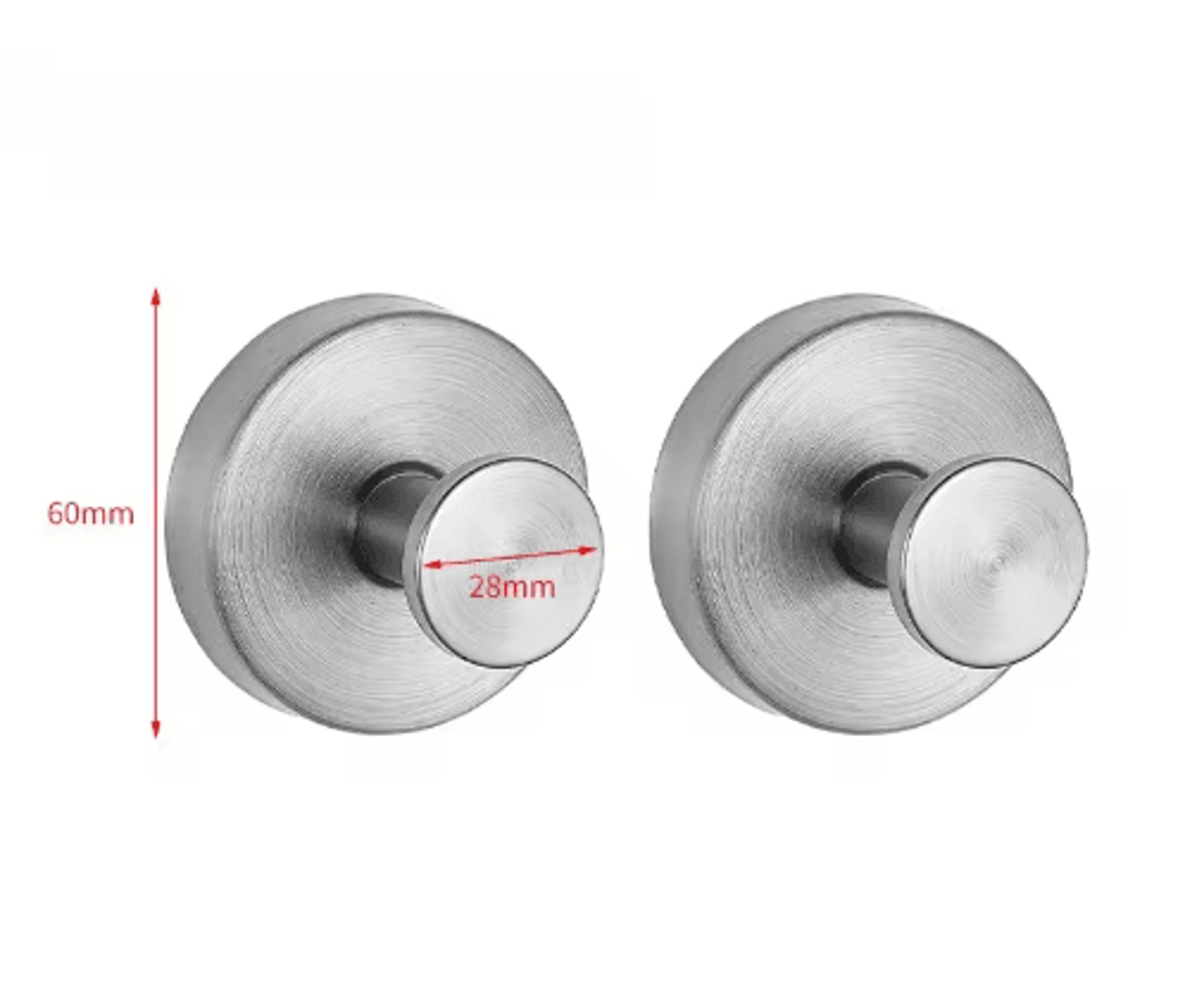 Waterproof Suction Cup Hooks  NoDrill Towel  Robe Wall Holders 7