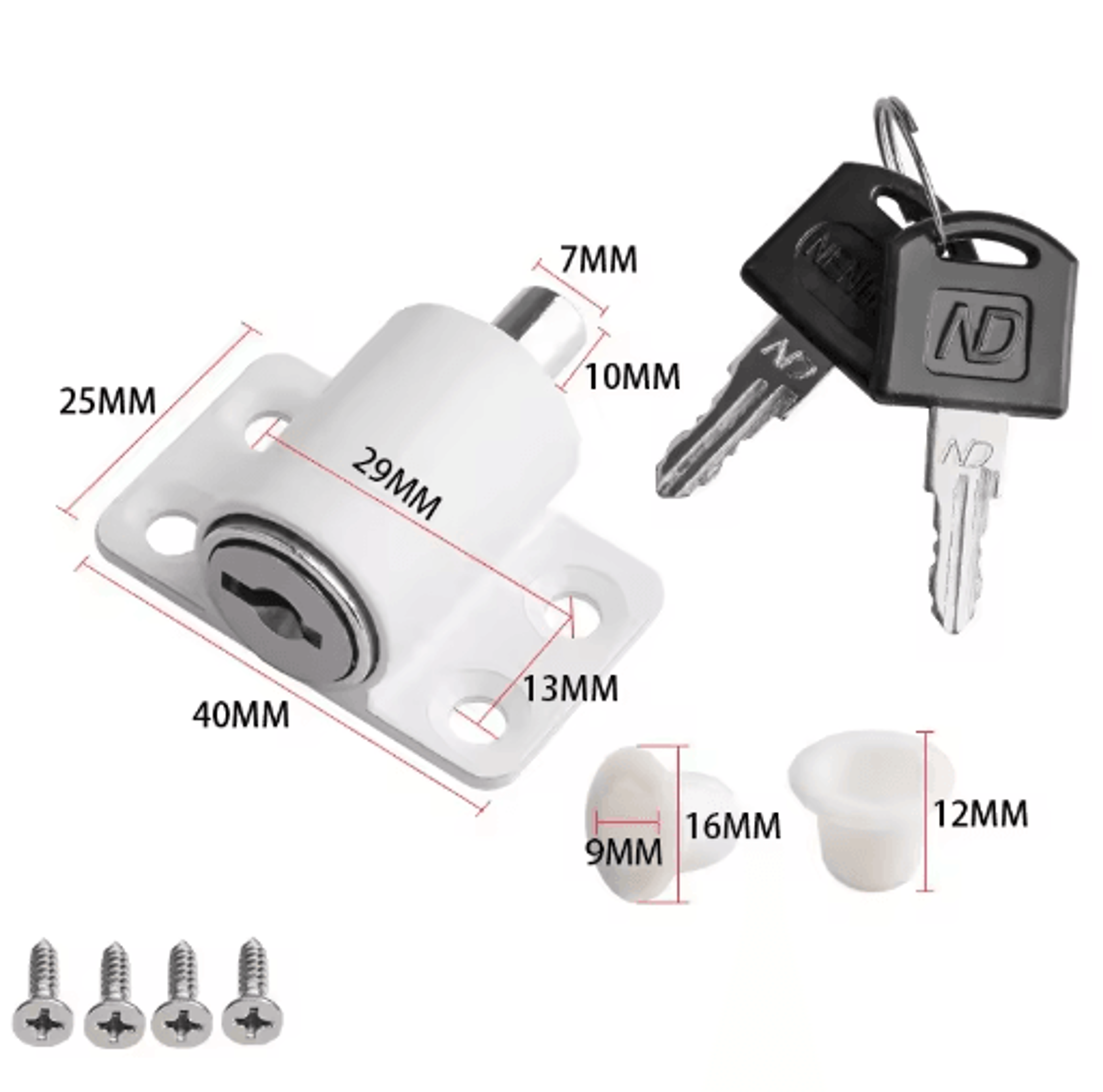 Adjustable Sliding Window Lock  Safety Stopper  Security Hardware 2