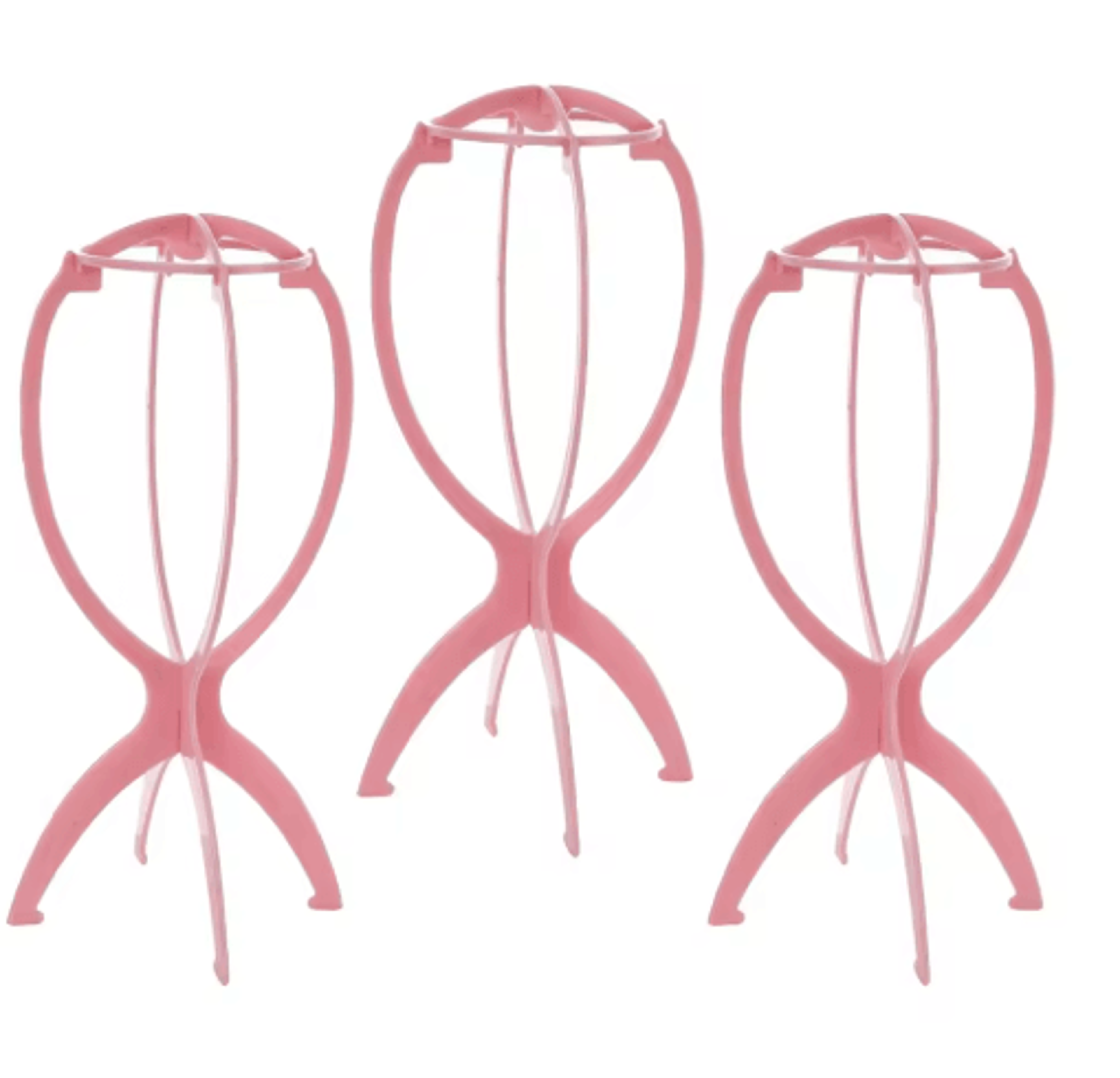Portable Foldable Wig Stand  Travel Styling  Hat Storage Rack 6