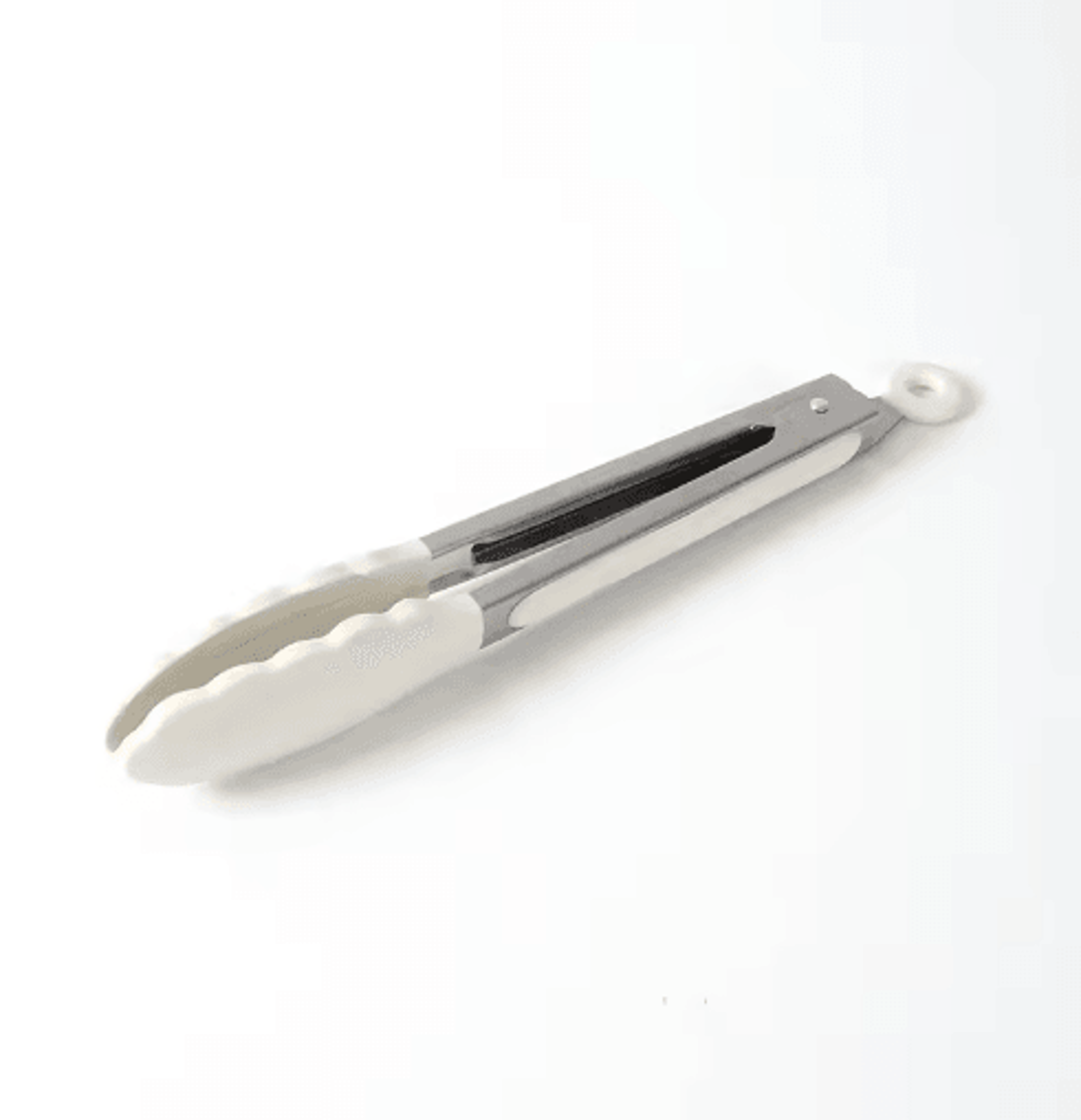 9Inch Stainless Steel Cooking Tongs  NonSlip Silicone Tip Kitchen Tongs 10