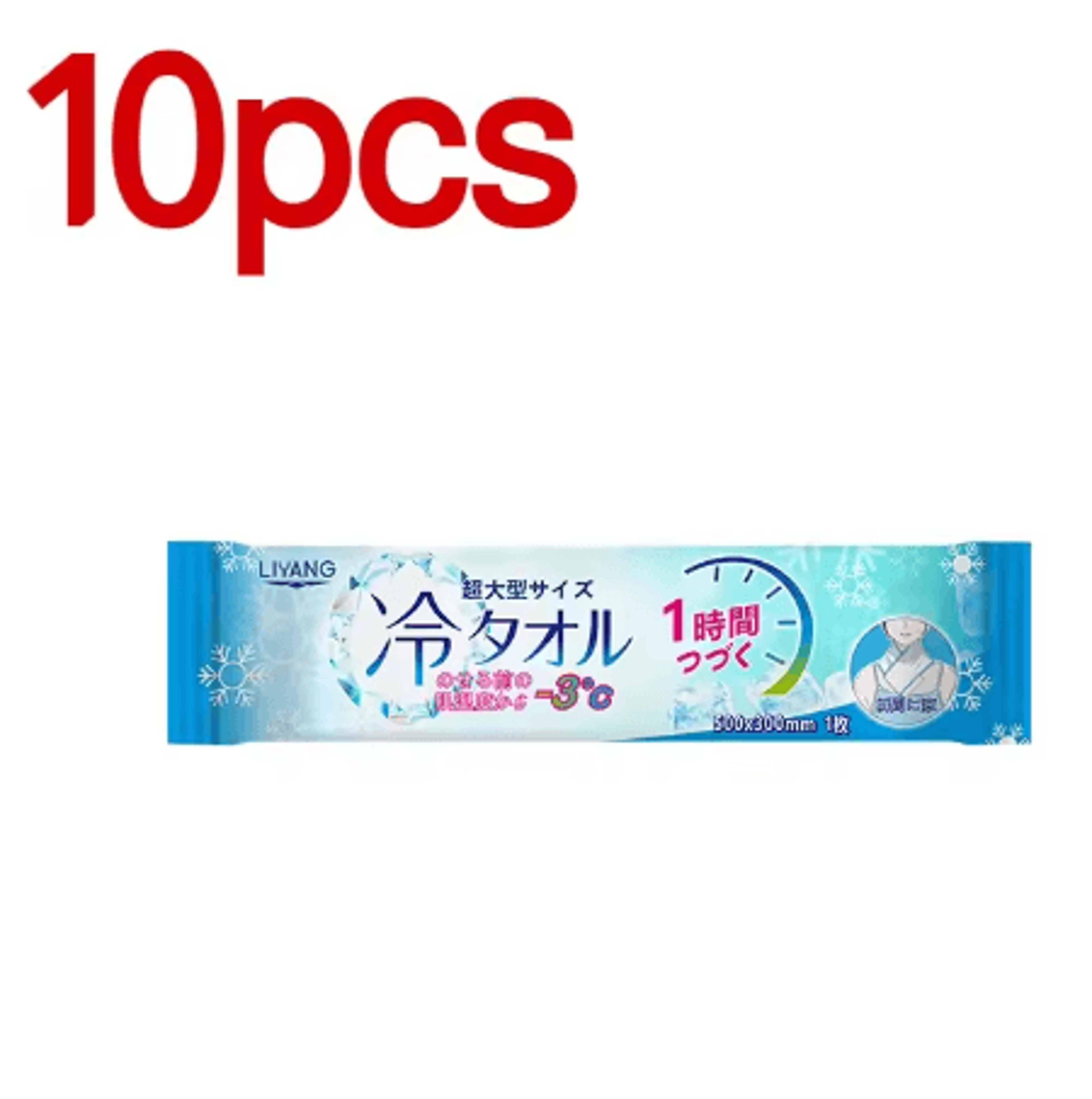 Extra Large Cooling Wet Wipes  Refreshing Oversized Body Wipes 12