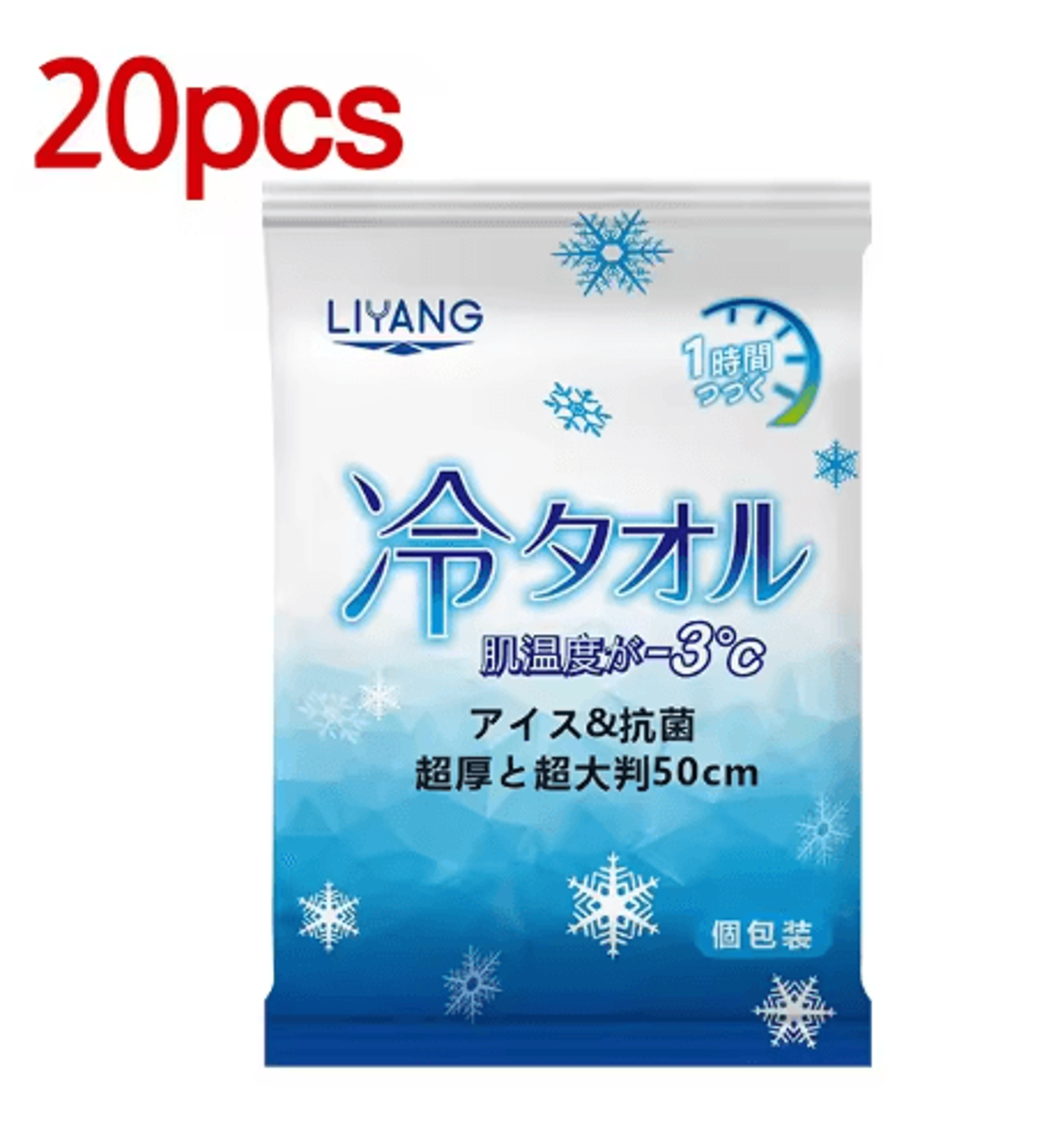 Extra Large Cooling Wet Wipes  Refreshing Oversized Body Wipes 6