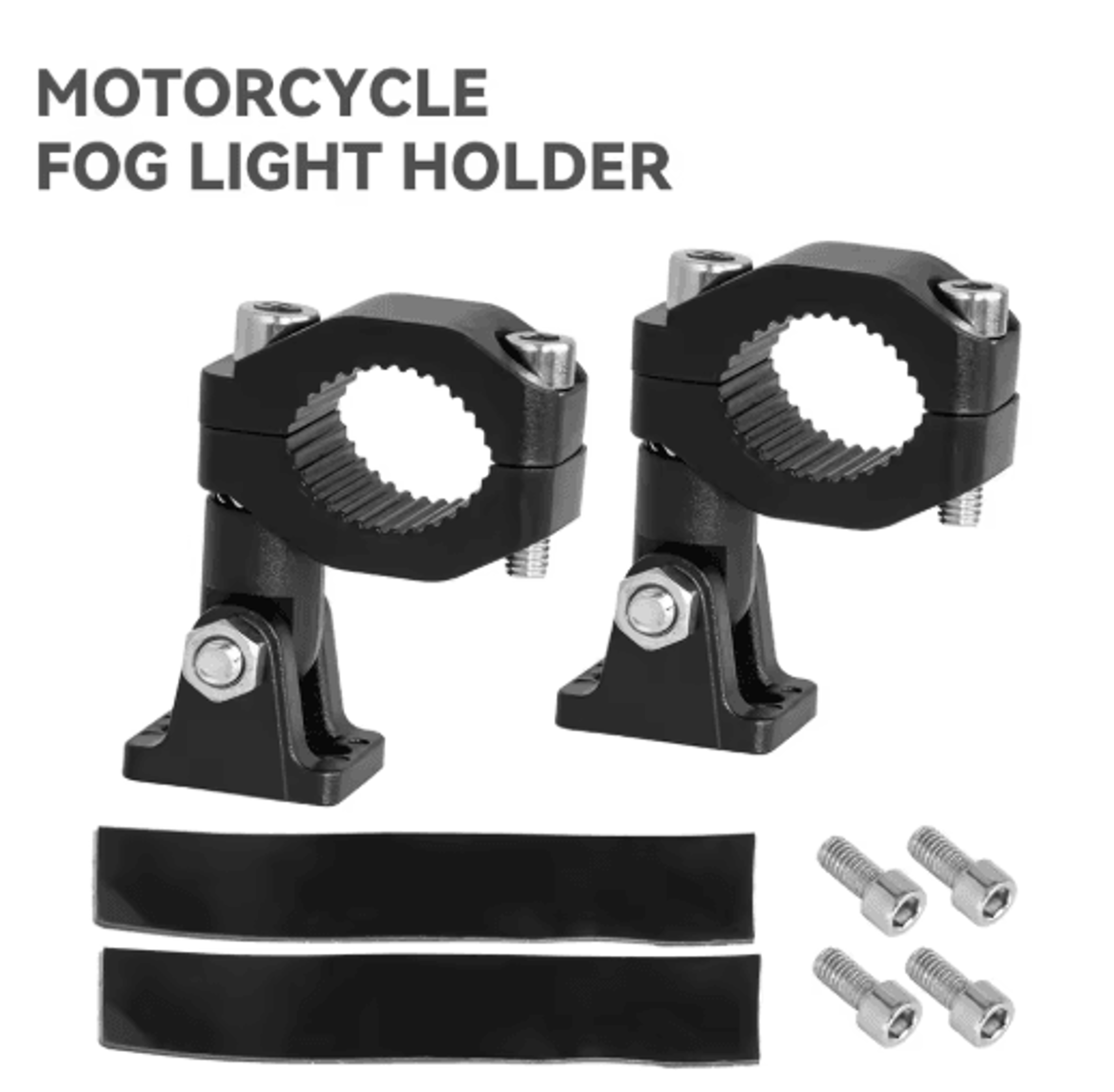 Motorcycle Spotlight Mounting Bracket For Fog And Auxiliary Lights 4