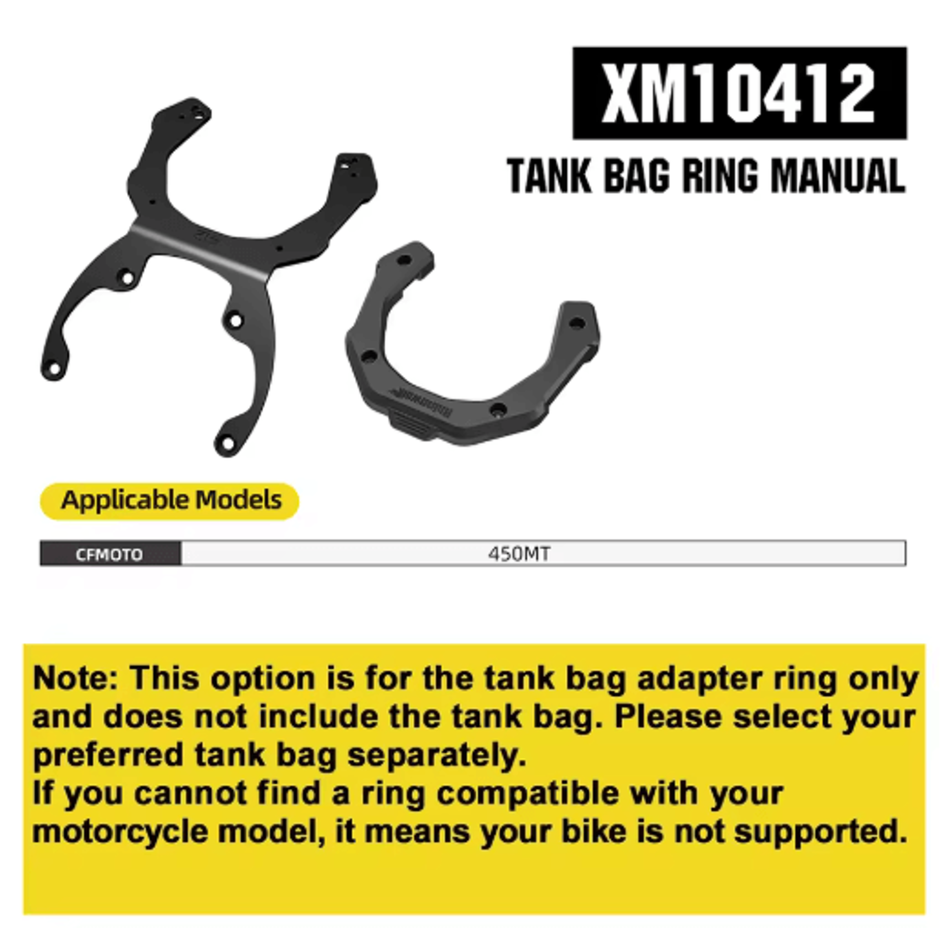 65L Waterproof Motorcycle Magnetic Tank Bag With Quick Release 10