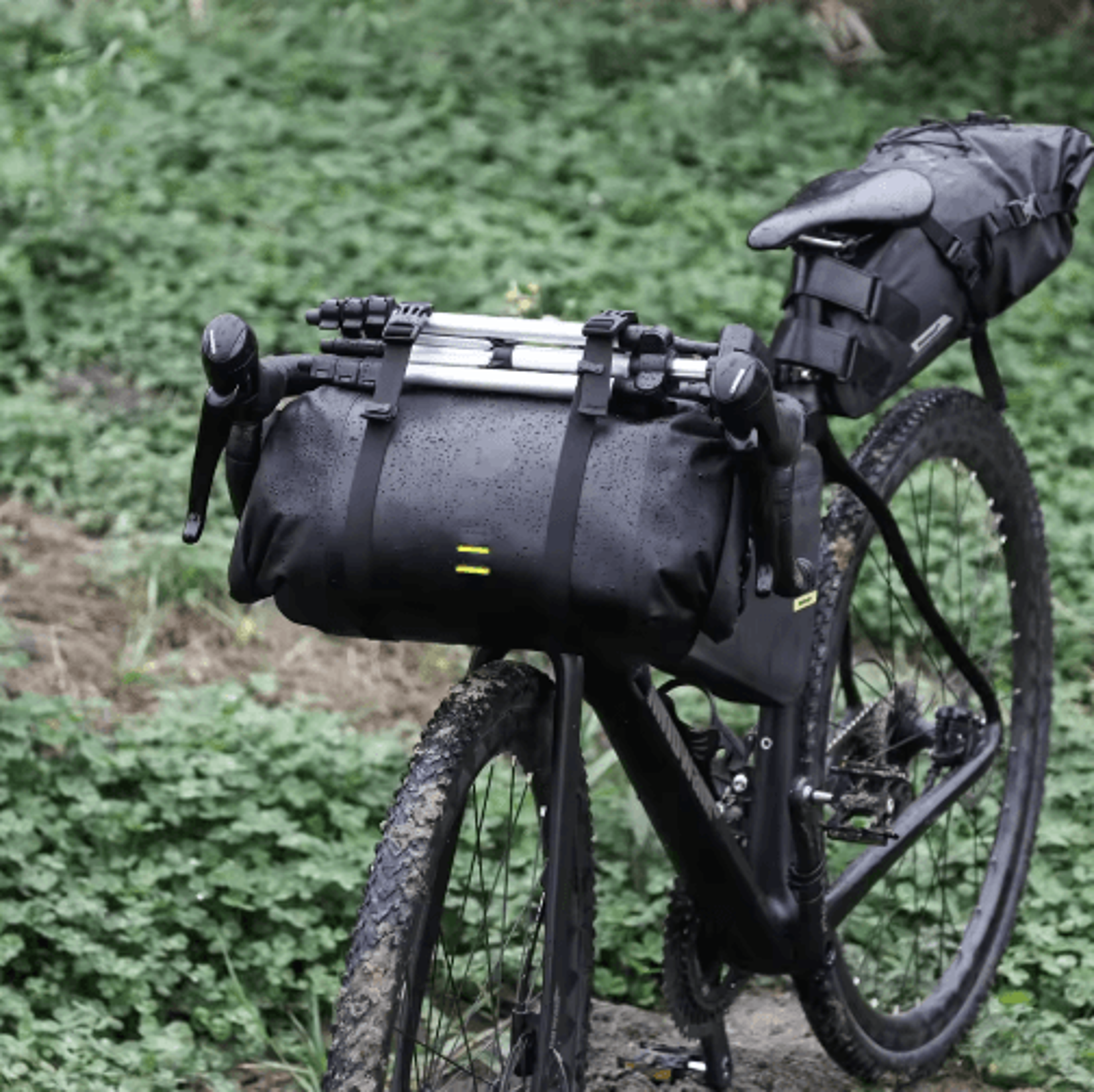 Waterproof Bicycle Handlebar Bag Large Capacity Front Storage Pouch 9