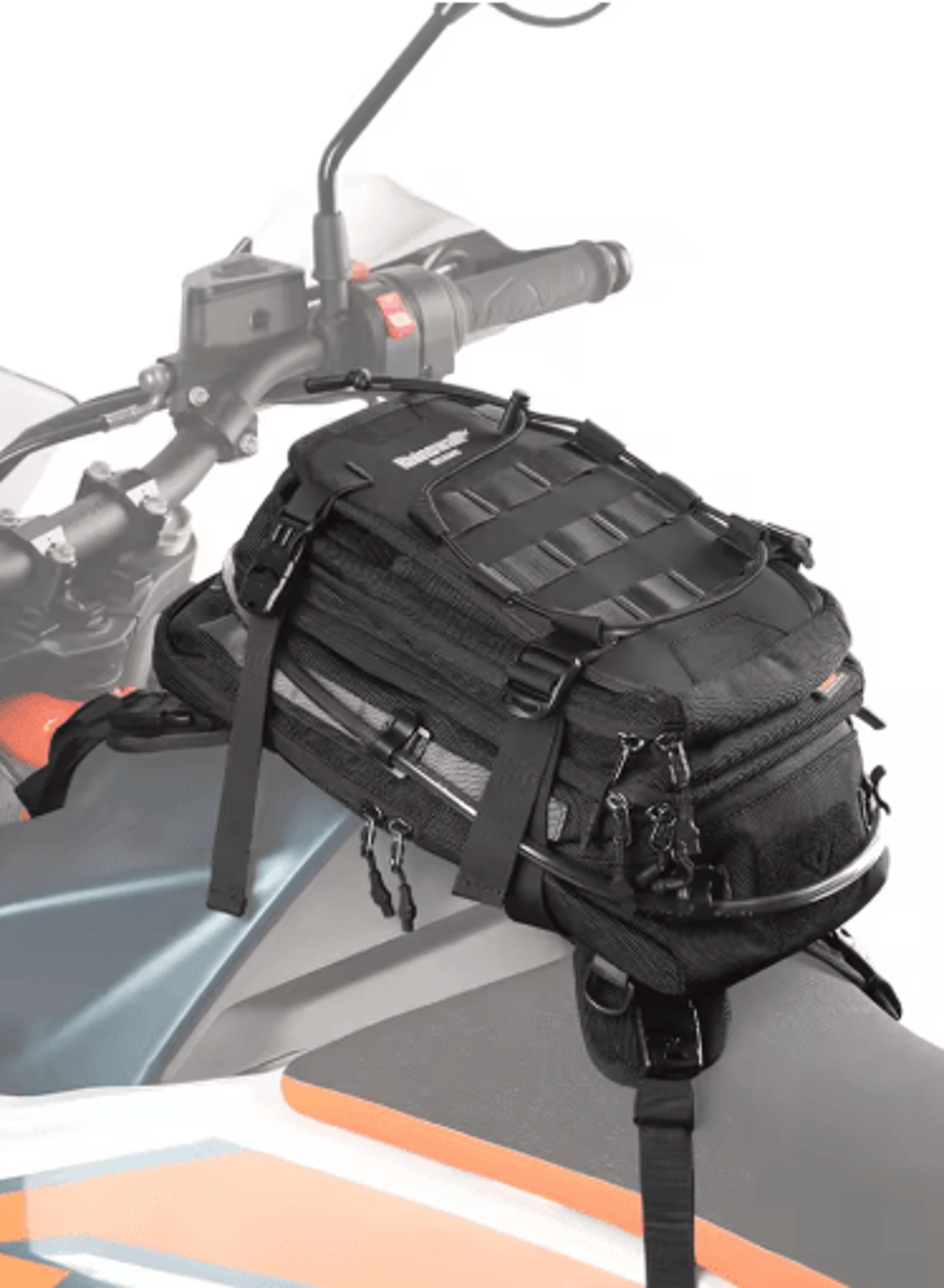 9L Motorcycle Tank Bag  MultiCompartment Backpack With Rain Cover  15L Water Bag 2