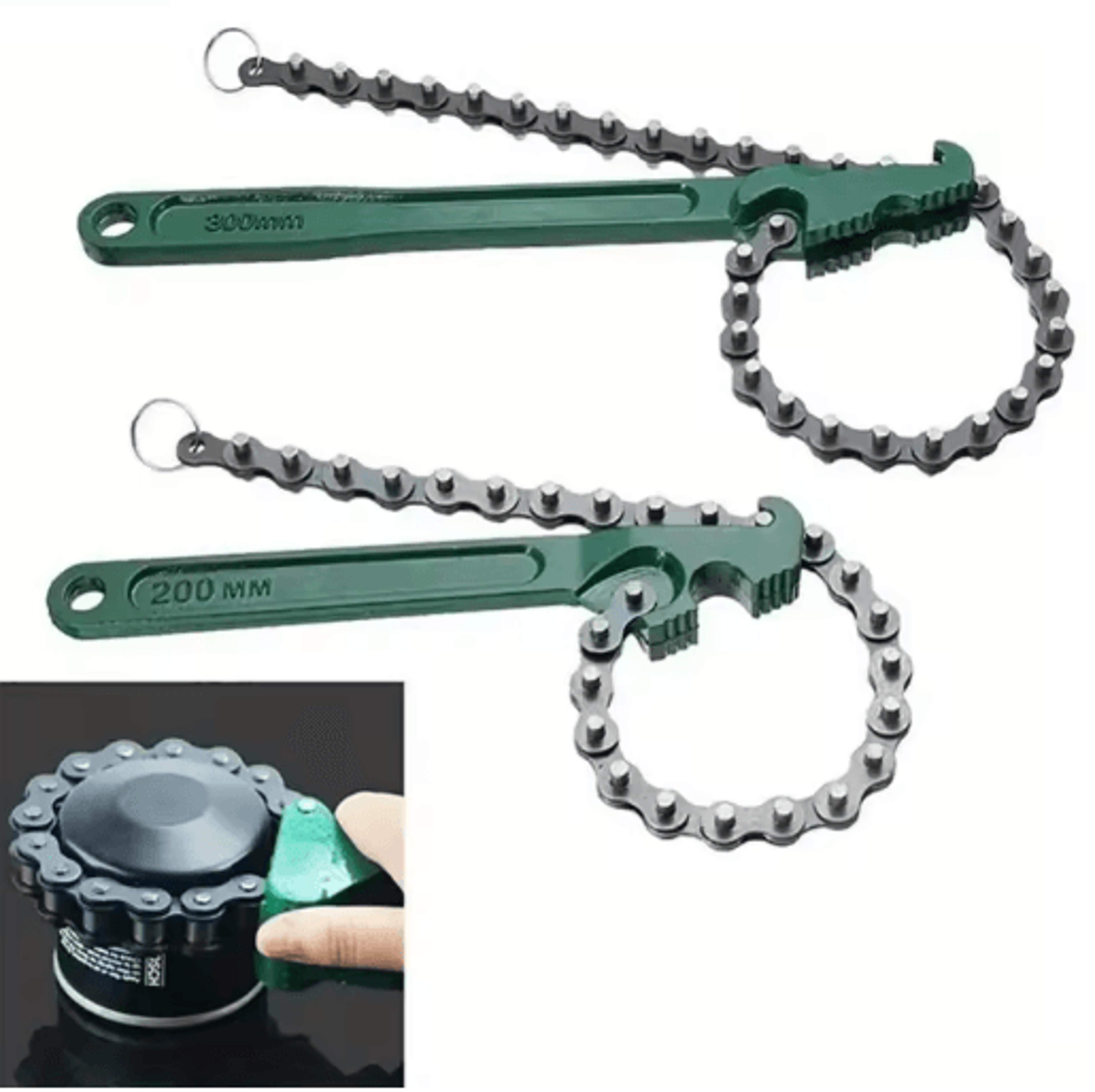 Adjustable Strap Wrench  912Inch Oil Filter Removal Tool 0