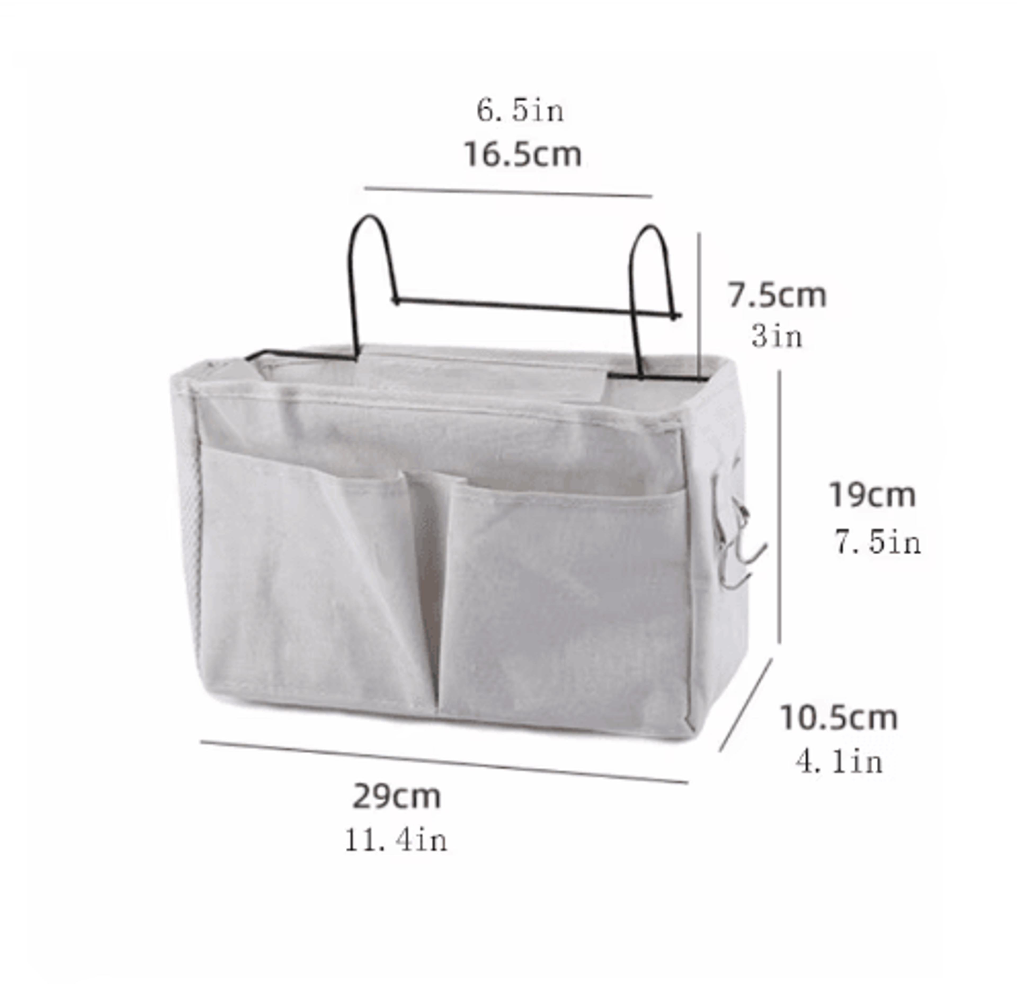Bedside Hanging Storage Bag  Multifunctional Sofa Organizer 7