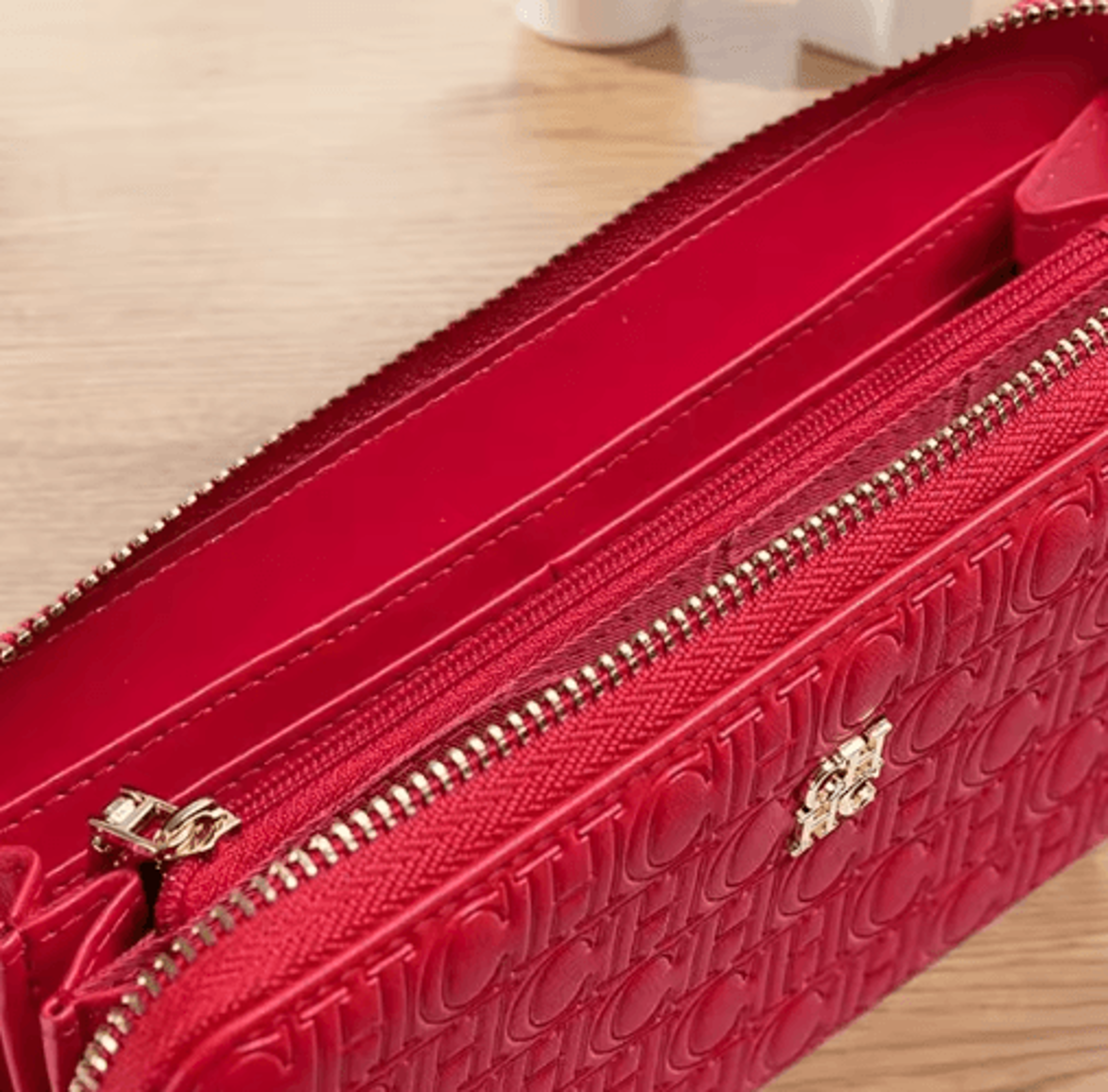 Womens Elegant Long Wallet  Large Capacity Solid Color Clutch 6
