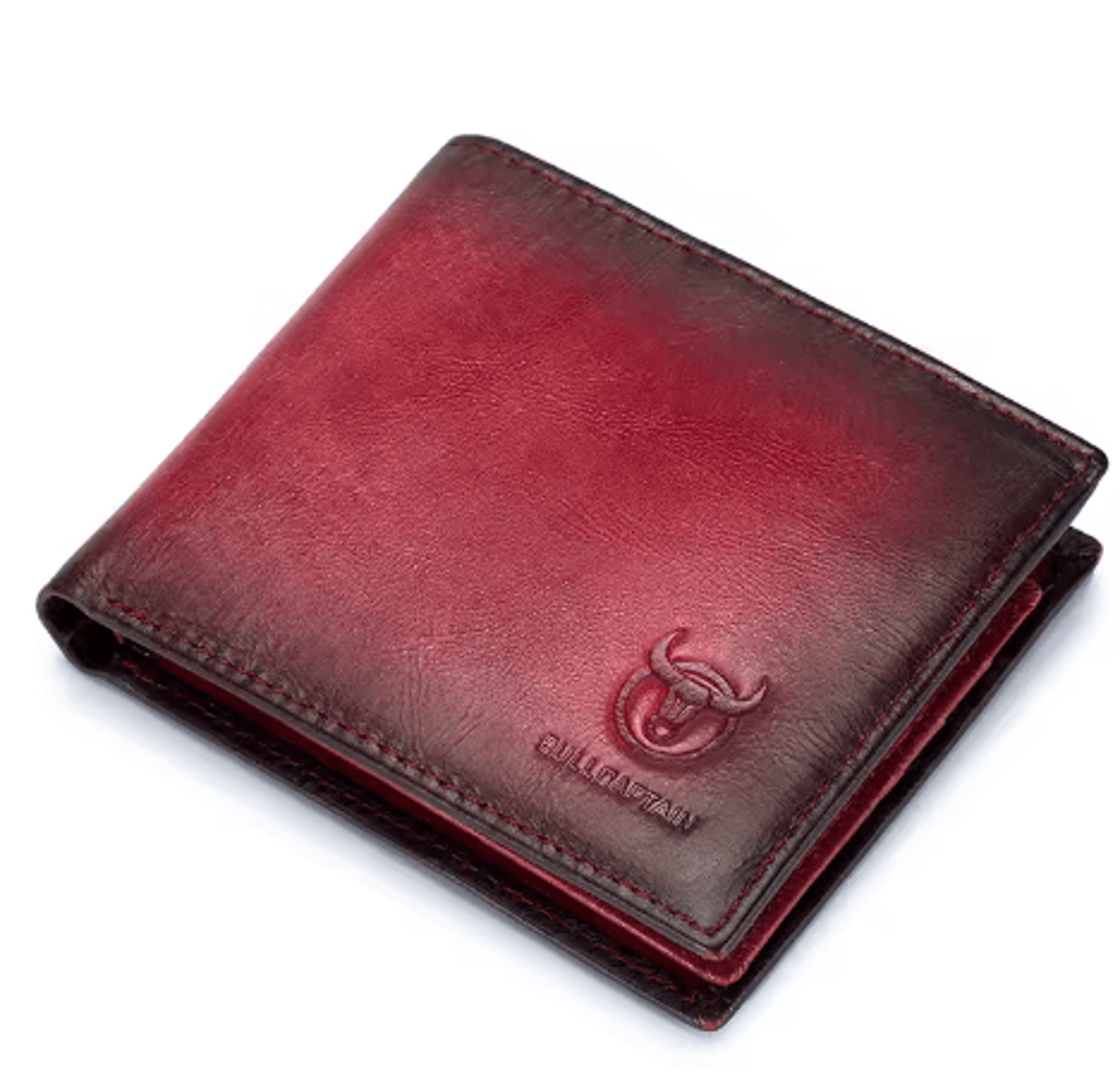 Mens Slim Leather Bifold Wallet  MultiCard  ID Holder QB05 1