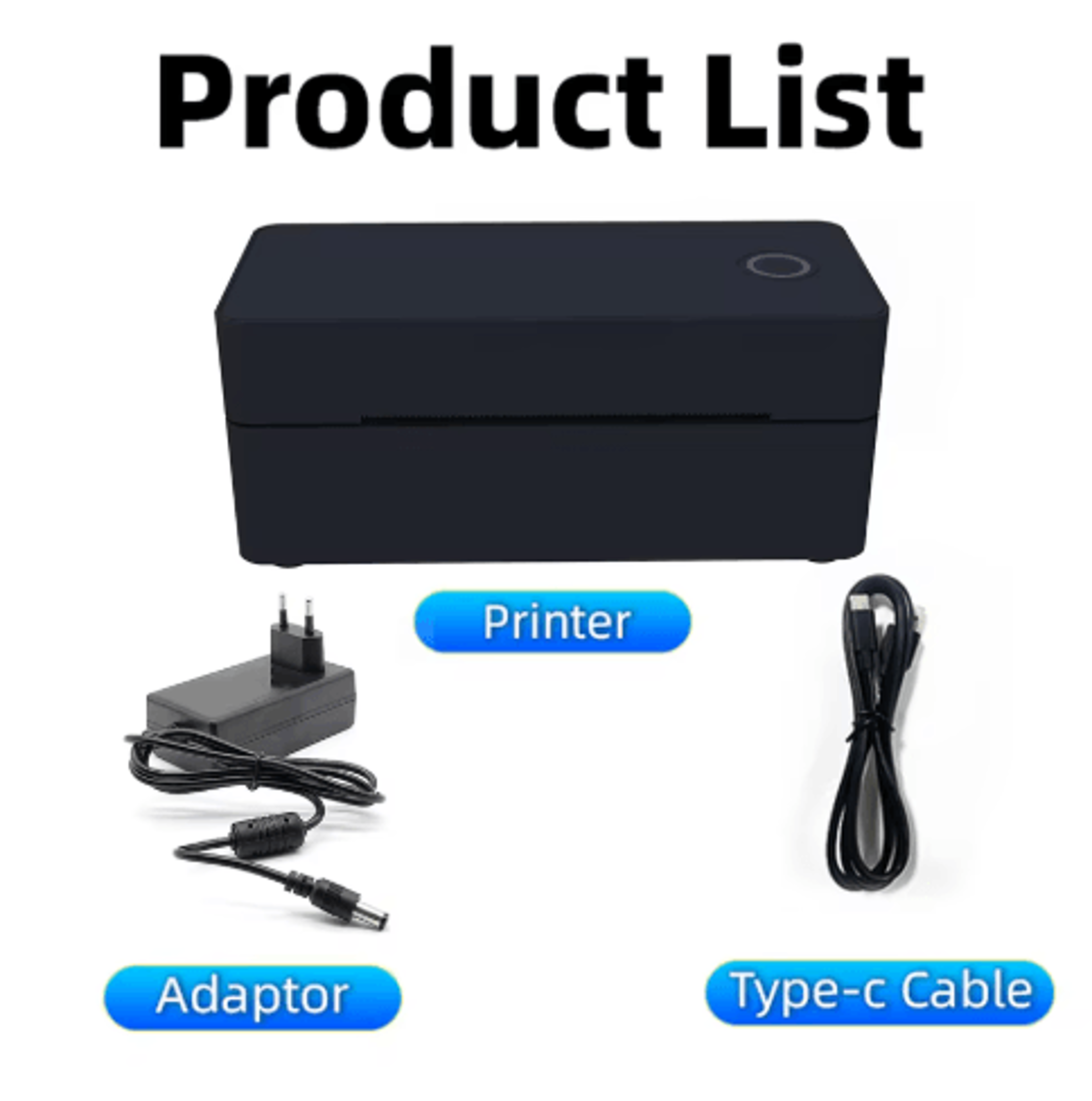 4x6 Bluetooth Thermal Shipping Label Printer  Wireless Barcode Printer 2